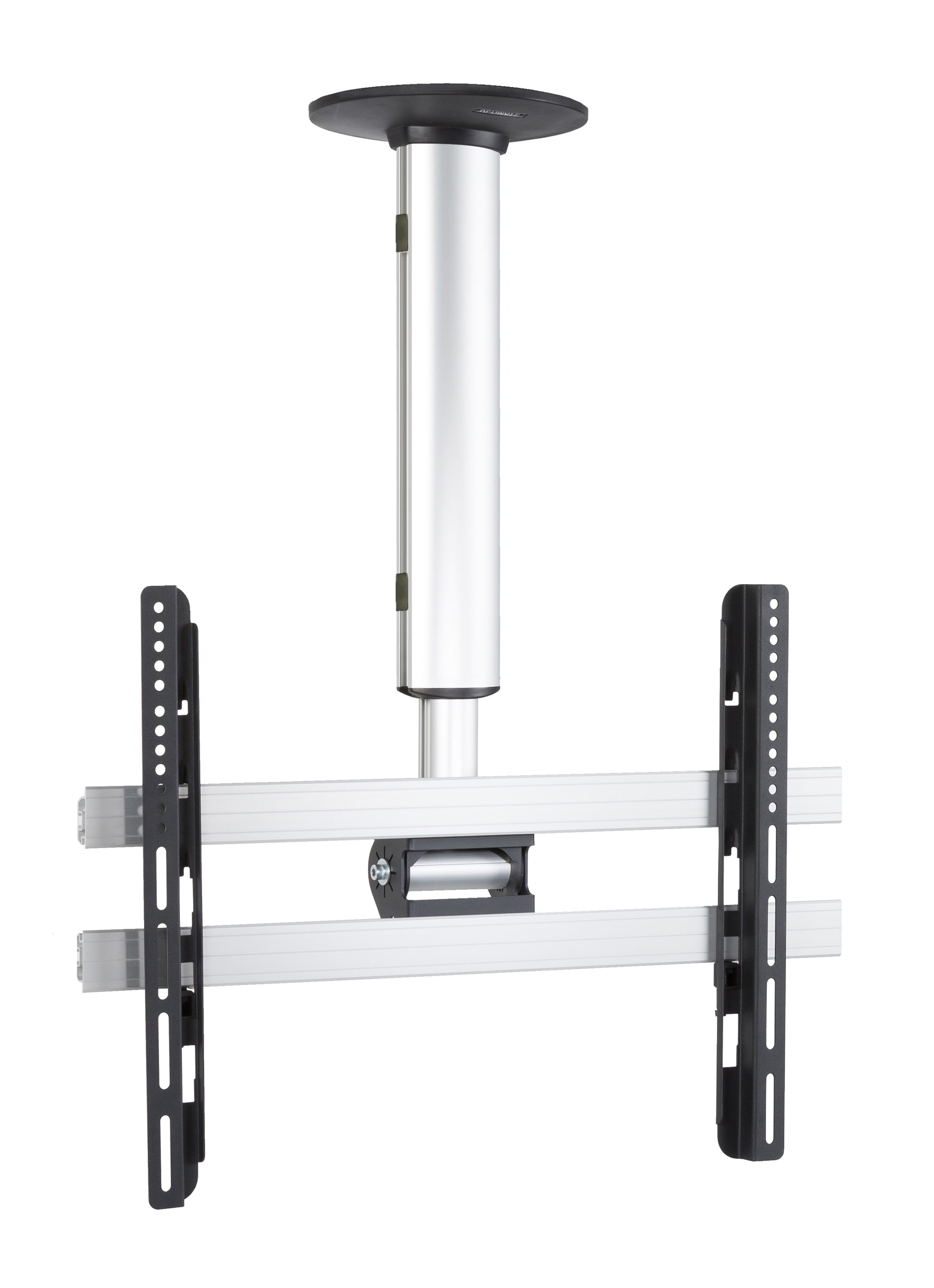 VCM Universal TV Deckenhalterung | 42-65 Zoll bis 60 kg | bis VESA bis 600x400 | h&ouml;hverstelbar 50-84 cm | TV Halterung 360 Grad schwenkbar drehbar und 15 Grad neigbar | Fernseher Halter &ndash; CM4 - Bild 1