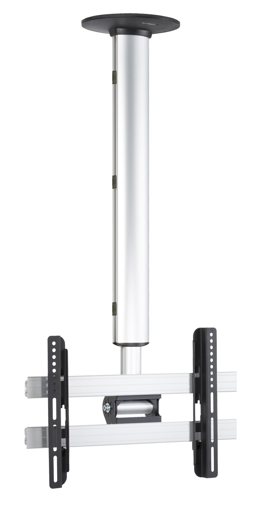 VCM Universal TV Deckenhalterung   26-40 Zoll bis 55 kg   bis VESA bis 400×300   höhverstelbar 74-130 cm   TV Halterung 360 Grad schwenkbar drehbar und 15 Grad neigbar   Fernseher Halter – CM3 | 04051814356674