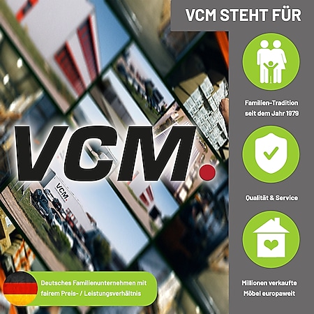 VCM TV Glasaufsatz Maxi Tisch Aufsatz Fernseh Erhöhung Klarglas 