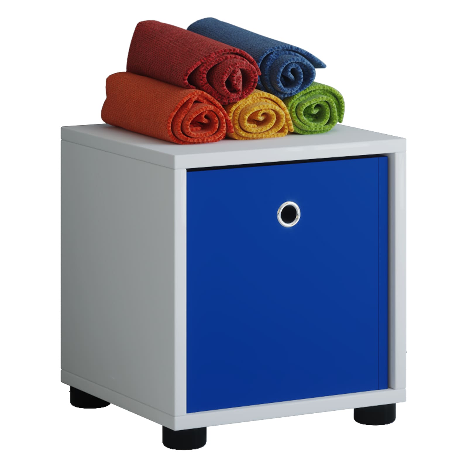 VCM Holzregal h&auml;ngend | platzsparendes Regal | Ma&szlig;e: H. 34 x B. 31 x T. 30 cm | Elegantes Regal h&auml;ngend | Aufbewahrungsregal | B&uuml;cherregal | Wandboard -  Benas-1 - Bild 1