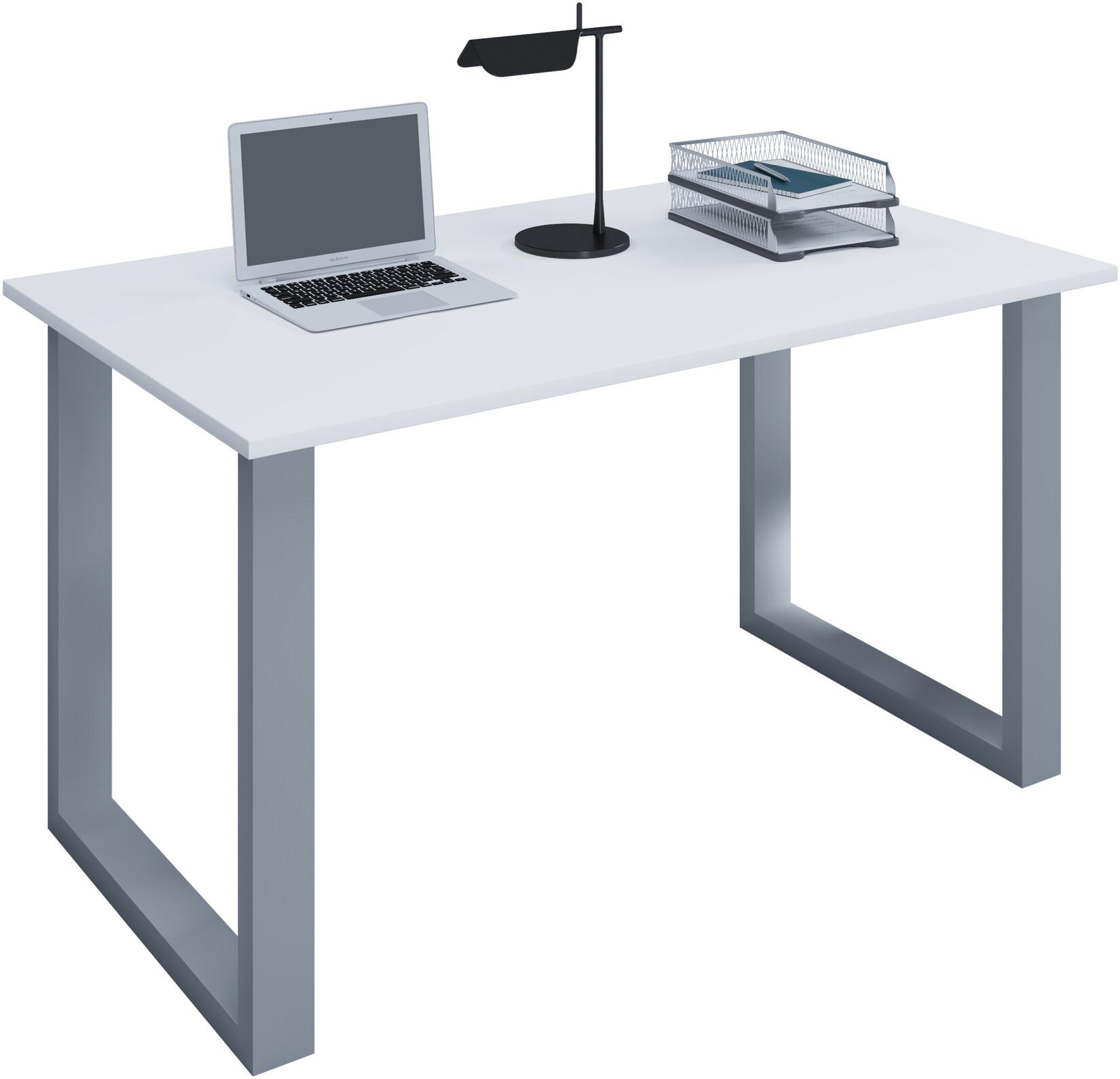 VCM Schreibtisch "Schreibtisch Bürotisch Computertisch 140x50 Lona U" 1 Stk. tlg.