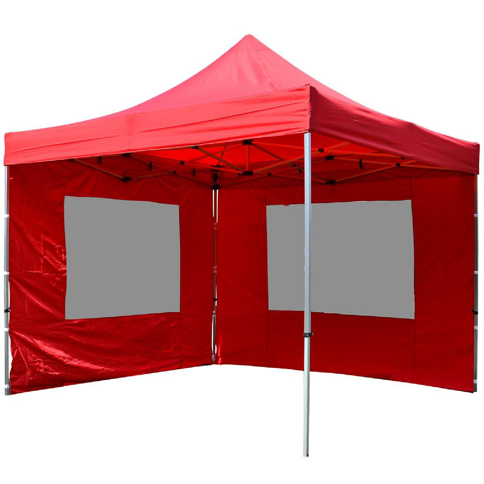 VCM PROFI | Pavillon | Ma&szlig;e ca. 3x3 m | wasserabweisende 180g / m&sup2; PE Plane | Partyzelt | Gartenzelt - Bild 1