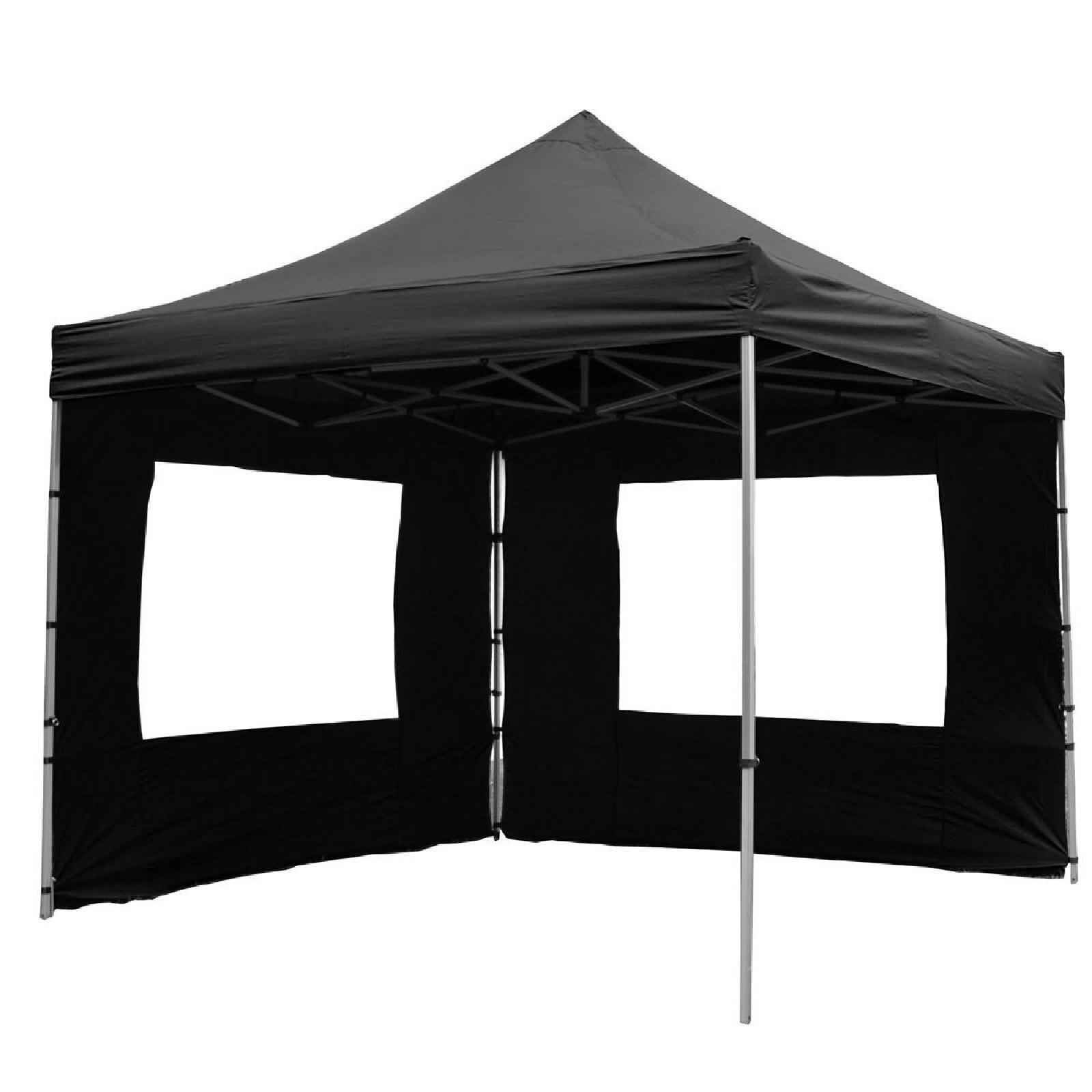 VCM PROFI Pavillon Maße ca. 3x3 m wasserabweisende 180g / m² PE Plane Partyzelt Gartenzelt