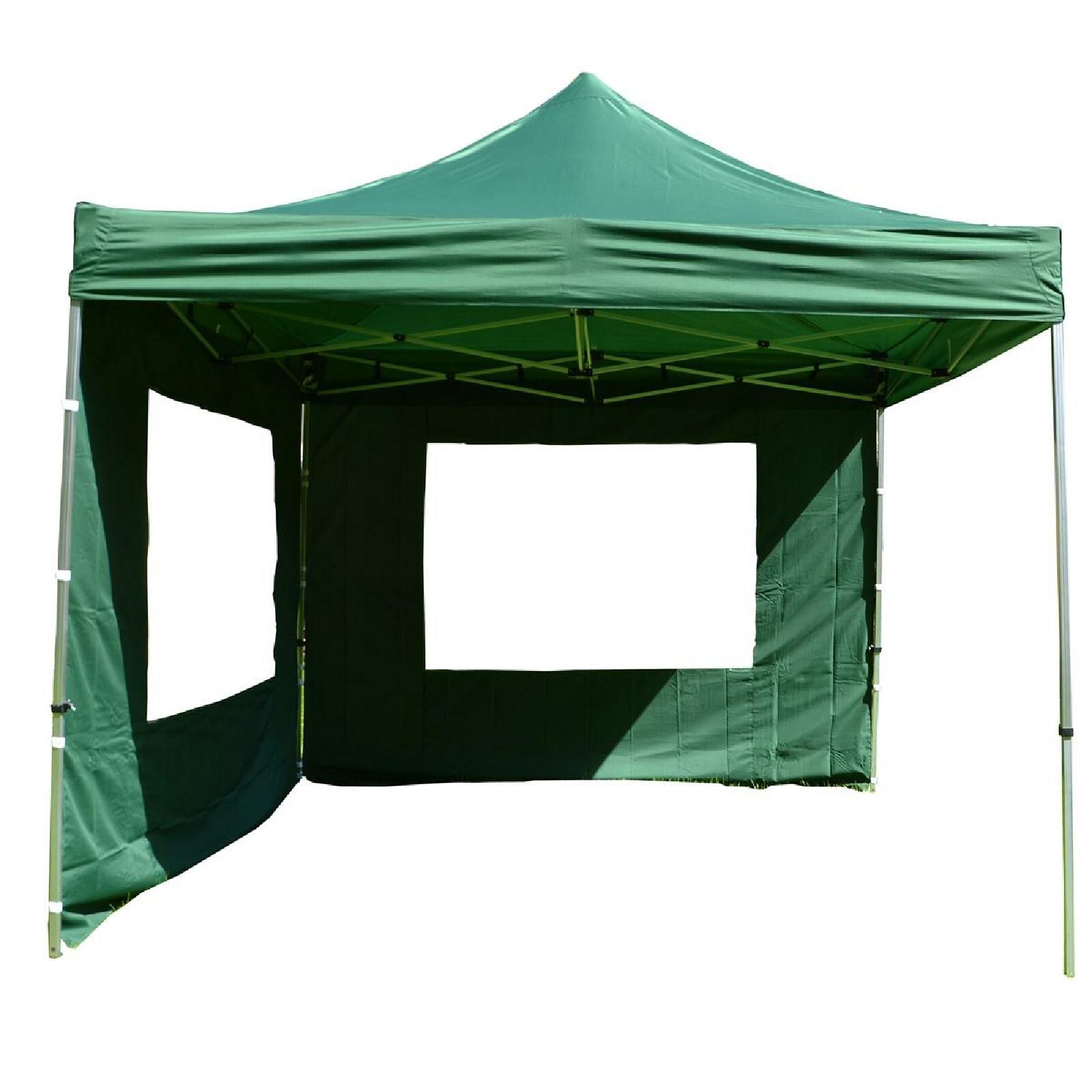 VCM PROFI Pavillon Maße ca. 3x3 m wasserabweisende 180 g/m² PE Plane Partyzelt Gartenzelt