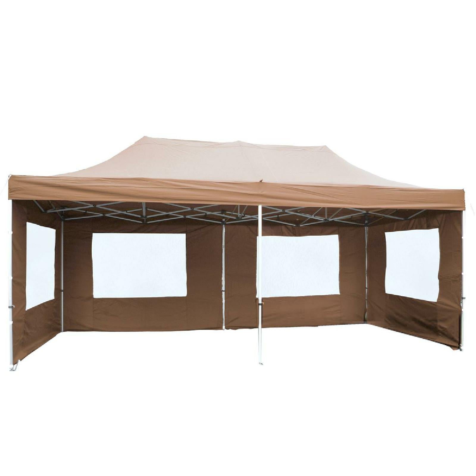 VCM PROFI | Pavillon | Ma&szlig;e ca. 3x6 m | wasserabweisende 270 g/m&sup2; PE Plane | Partyzelt mit Seitenteilen | Gartenzelt - Bild 1