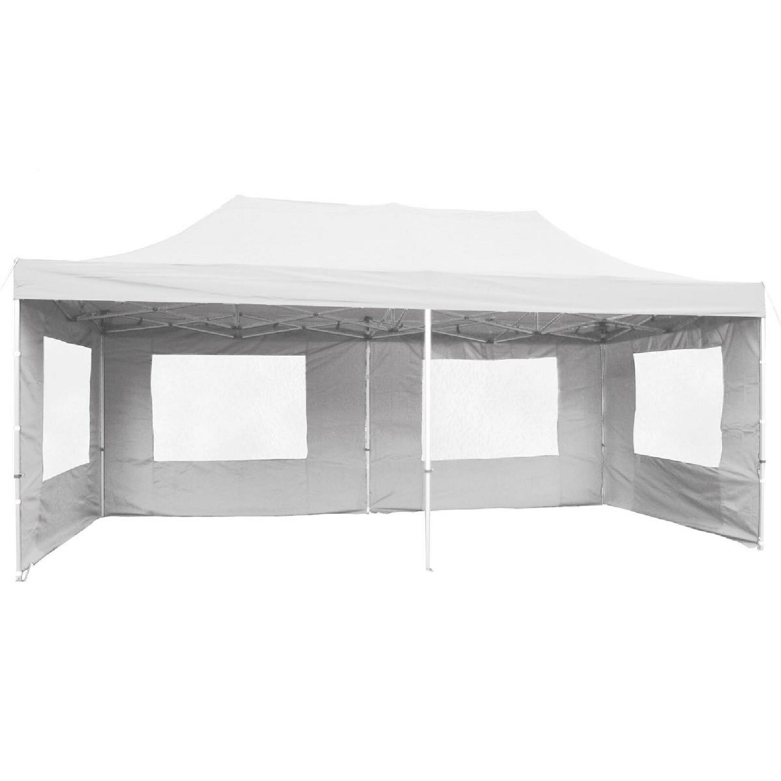 VCM PROFI | Pavillon | Ma&szlig;e ca. 3x6 m | wasserabweisende 270 g/m&sup2; PE Plane | Partyzelt mit Seitenteilen | Gartenzelt - Bild 1