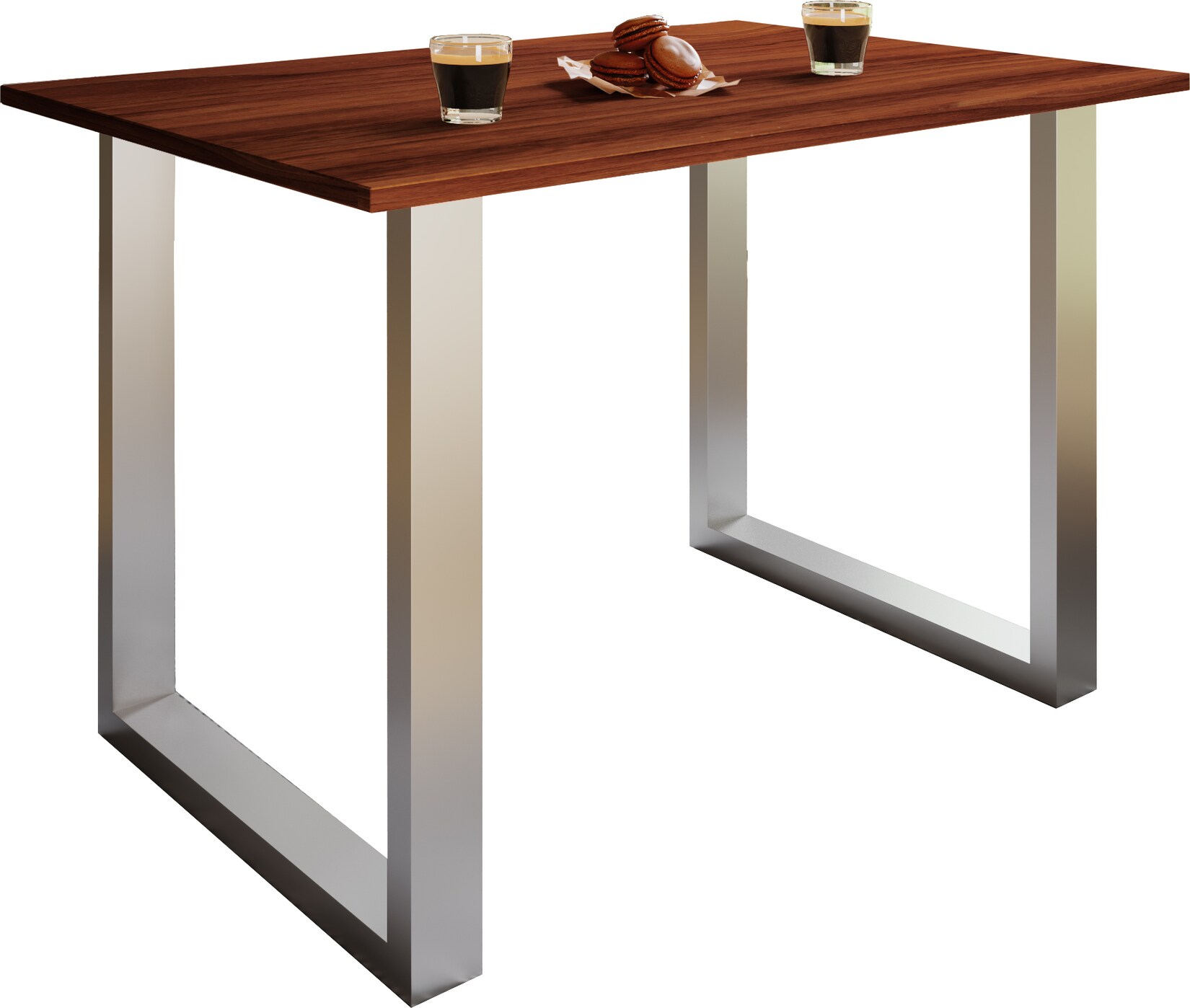 VCM Premium Holz Esstisch H. 76 x B. 80 x T. 50 cm Küchentisch Speisetisch Tisch Xona U