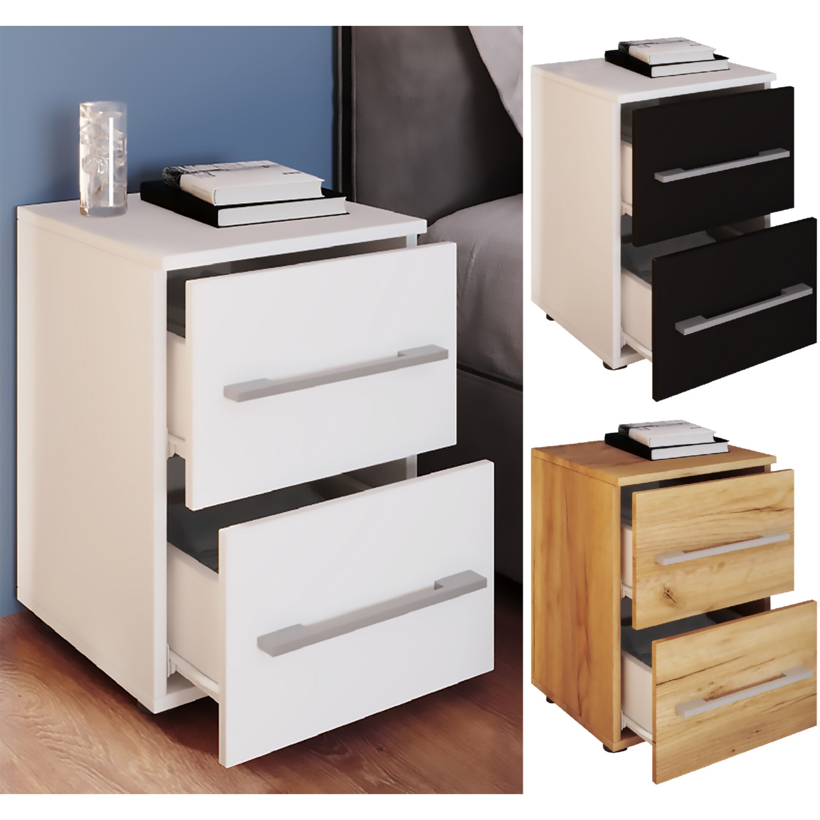 Vcm Nachttisch Nachtschrank Beistelltisch Nacht Kommode Boxspringbett Hoher Hoch Konsole Sidal M Online Kaufen Bei Netto