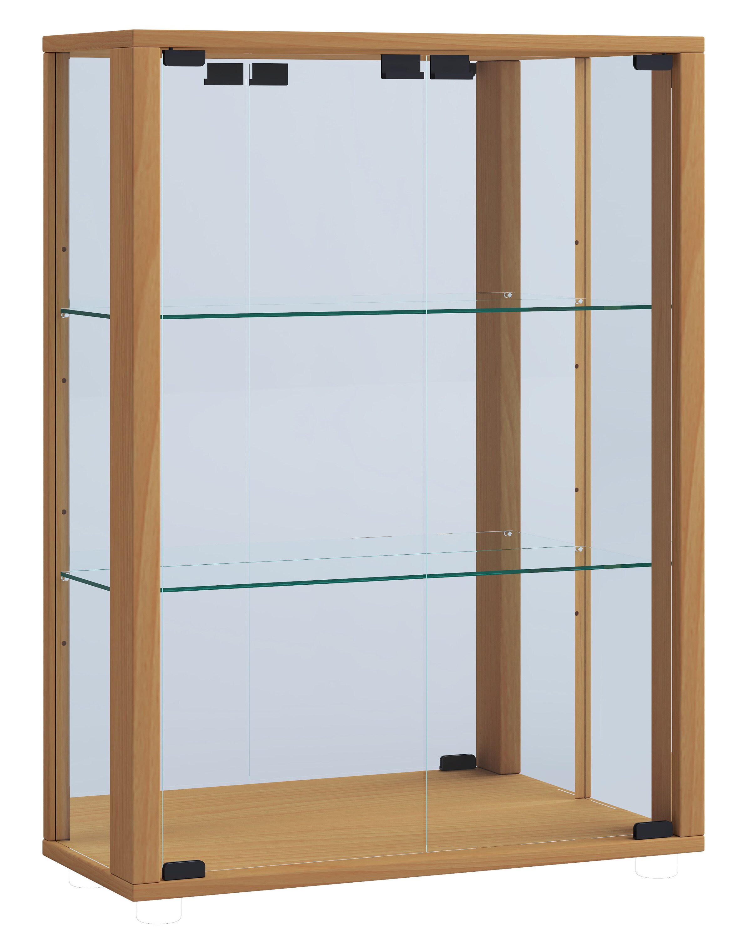 Vollverglaste Vitrine 600 l, 5 Glasböden, belüftet - CHOCOLATE