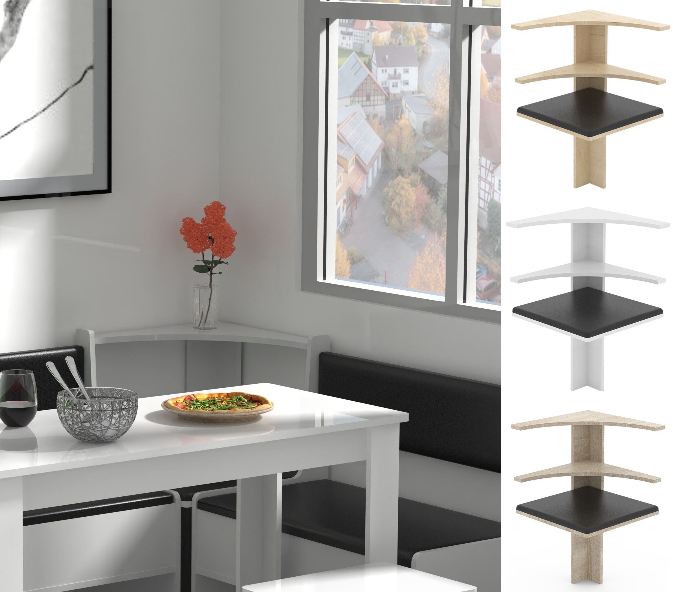 VCM Eckverbindung f&uuml;r die Sitzgruppe Esal - Bild 1