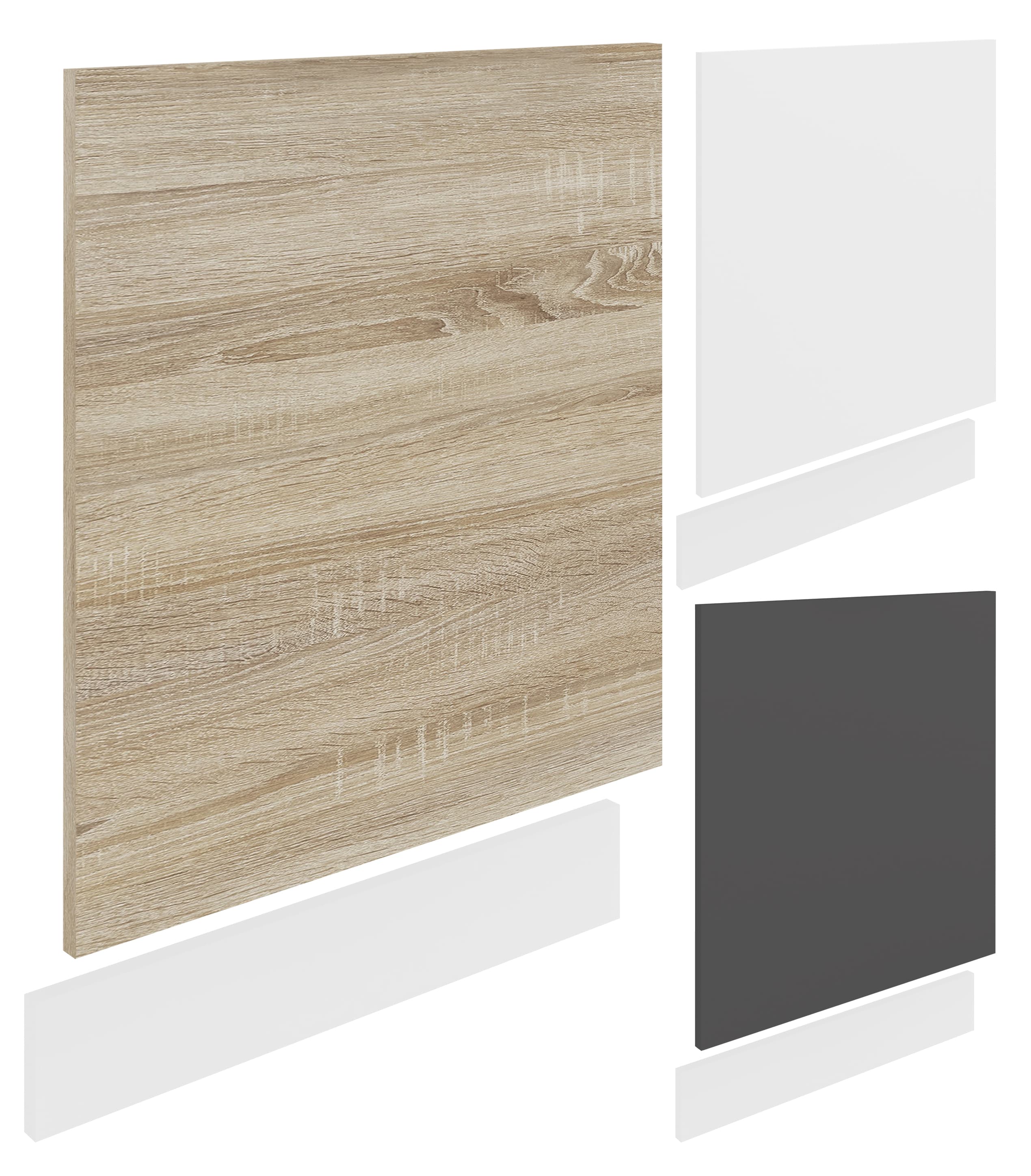 VCM Frontblende | K&uuml;chenm&ouml;bel | Breite 45 cm | Sp&uuml;lmaschine Geschirrsp&uuml;ler Blende | Geschirrsp&uuml;lerfront - Esilo - Bild 1