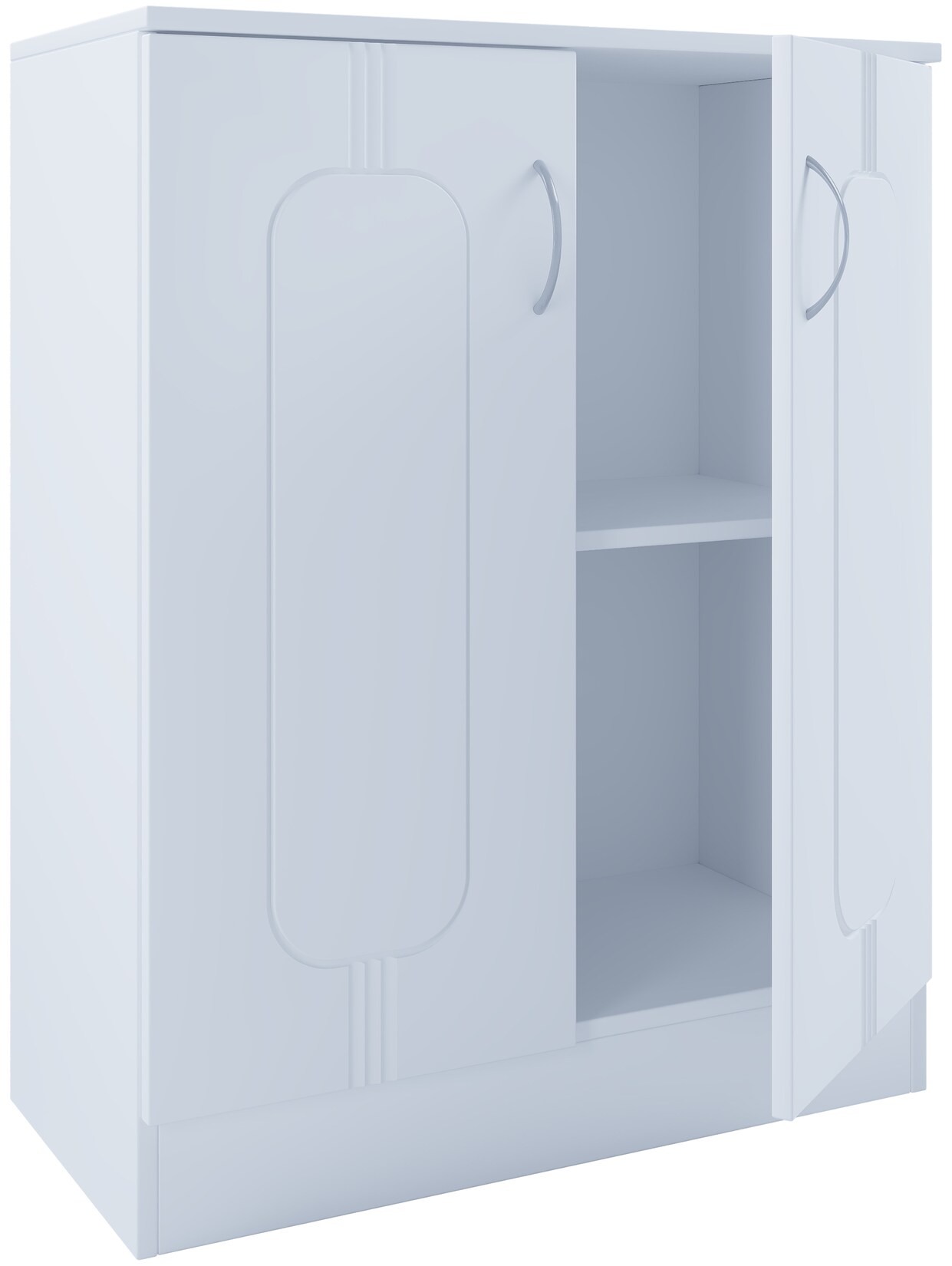 VCM Holz Kommode   Sideboard mit Drehtüren   Maße ca. H. 87 x B. 70 x T. 36 cm – Balia | 04051814425035