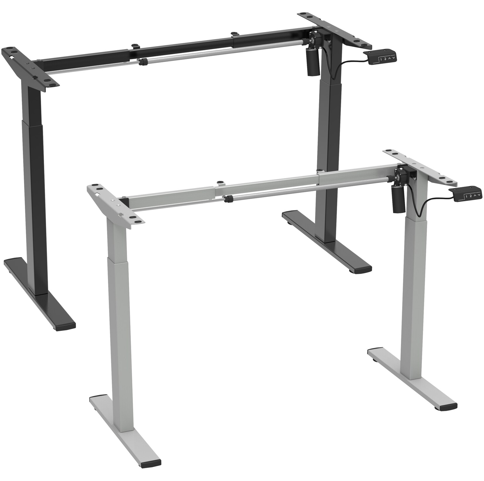 VCM Höhenverstellbares Schreibtischgestell stufenlos elektrisch höhenverstellbar Lona | 04051814426612
