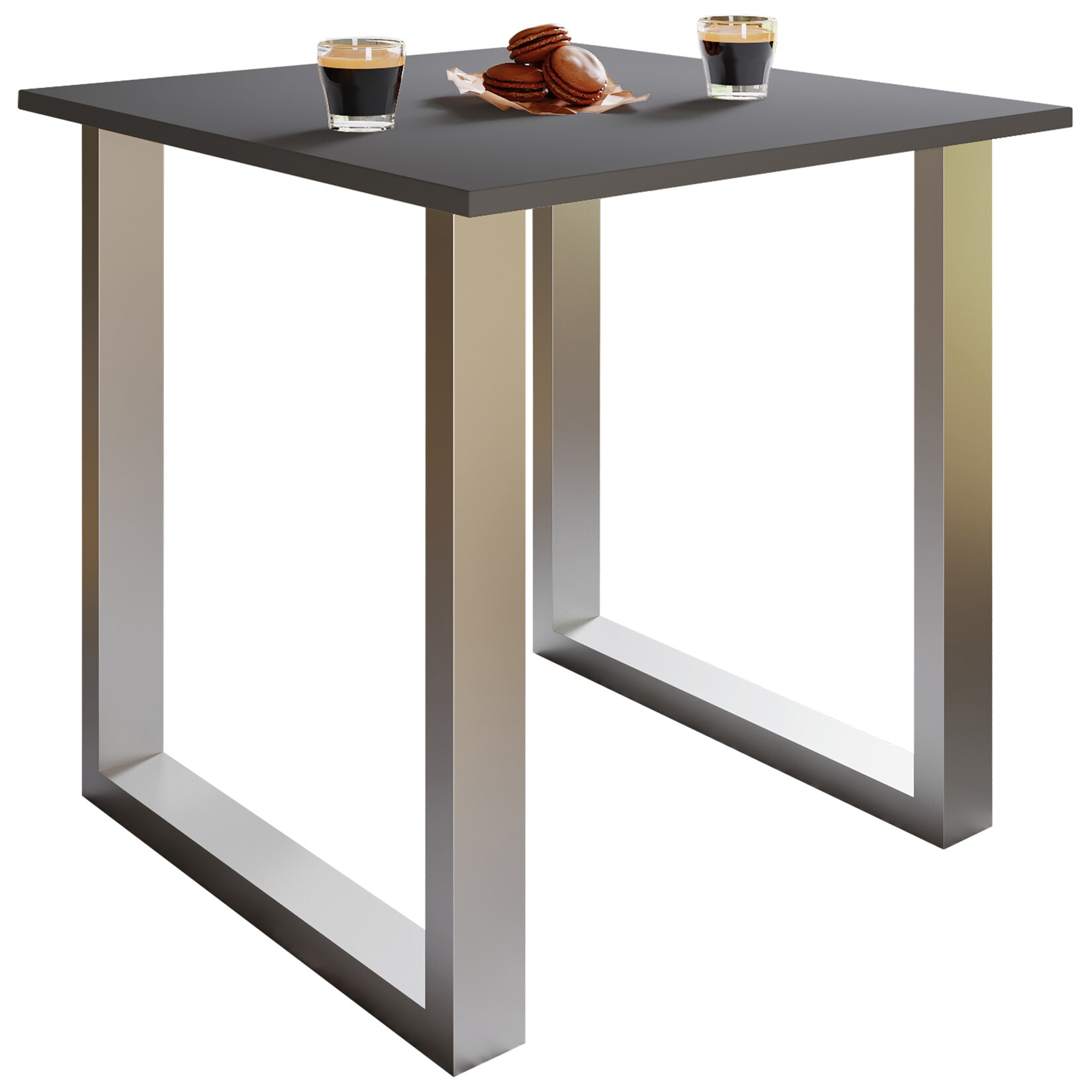 VCM Premium Holz Esstisch H. 76 x B. 80 x T. 50 cm Küchentisch Speisetisch Tisch Xona U