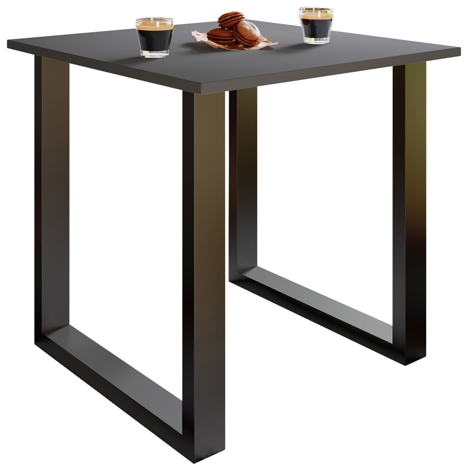 VCM Premium Holz Esstisch H. 76 x B. 80 x T. 50 cm Küchentisch Speisetisch Tisch Xona U
