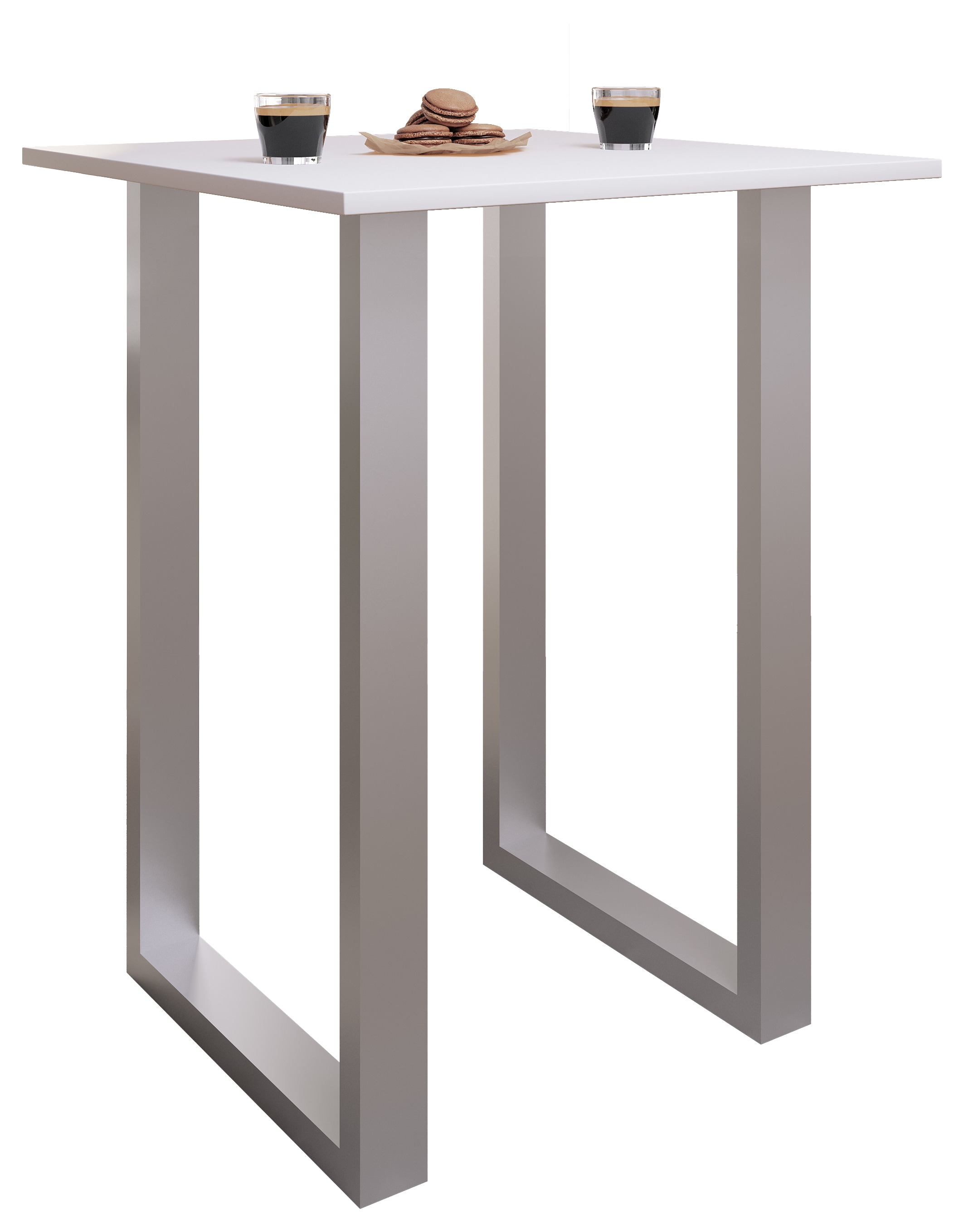 VCM Bartisch | Tresen | Stehtisch | hoher Tisch | Bartresen Tisch - Xona 80x50 cm - Bild 1