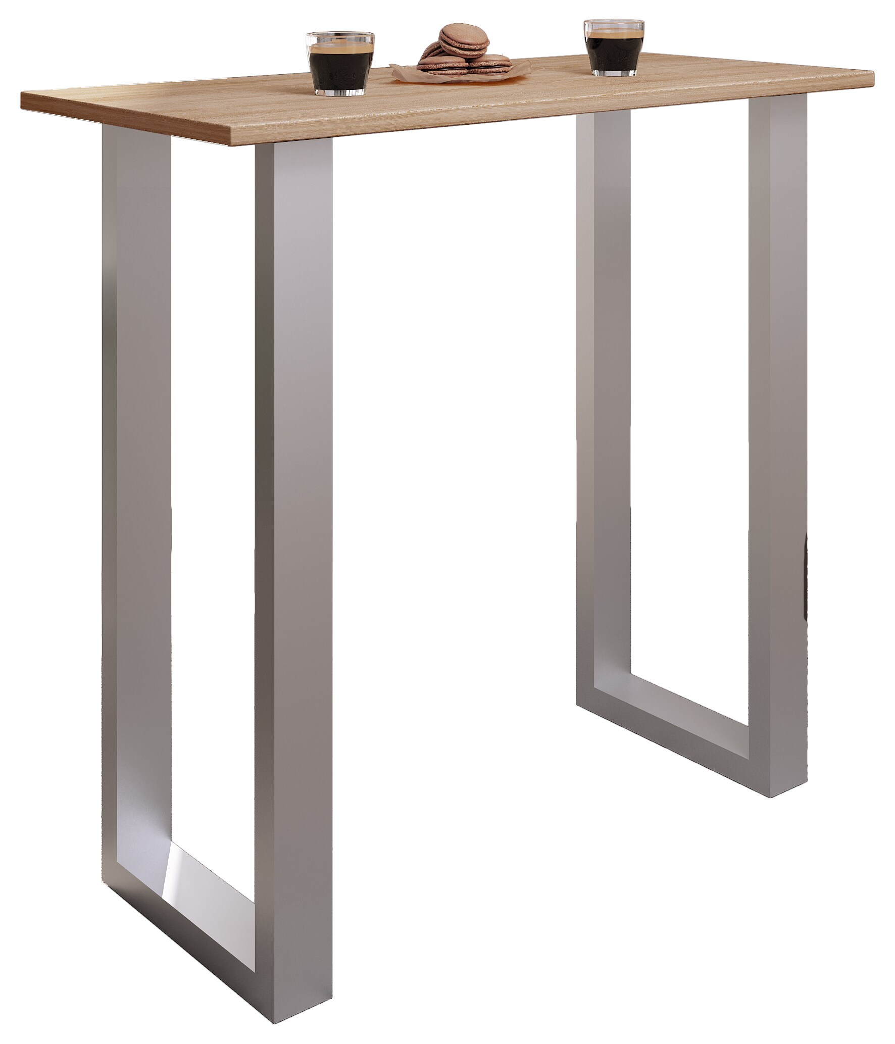VCM Bartisch | Tresen | Stehtisch | hoher Tisch | Bartresen Tisch - Xona 110x50 cm - Bild 1