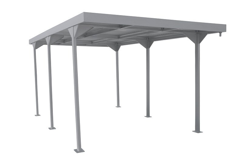 Duramax Metall Carport 543x 287 | Auto&uuml;berdachung | offene Auto Garage | H. 233 x B. 287 x T. 543 cm | Garagen&uuml;berdachung - Bild 1