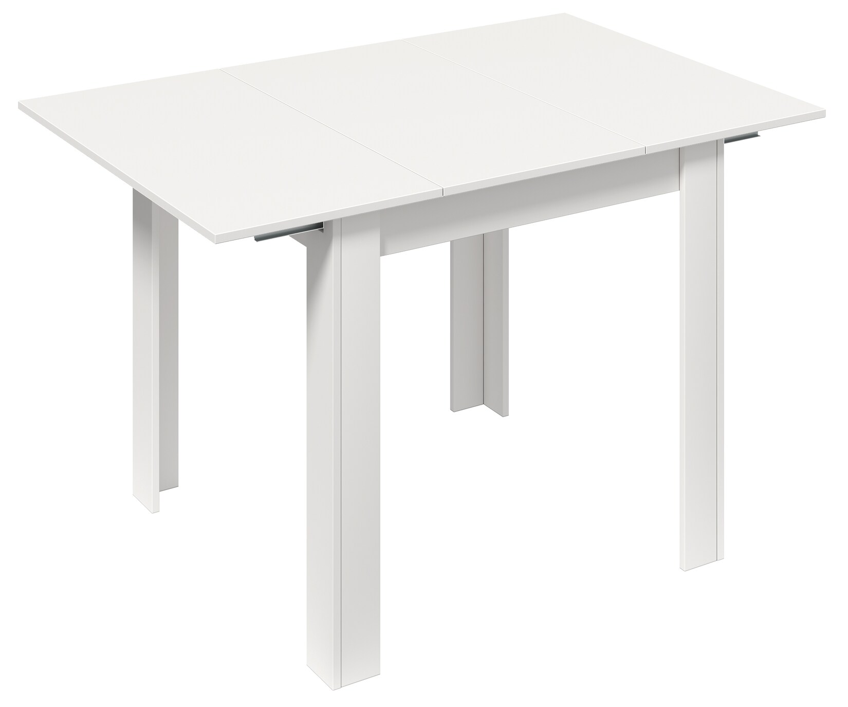 VCM VCM Esstisch ausziehbar, Holz Küchentisch 80-120 cm, kompakter Speisetisch für Küche & Essbereich, Tisch Pesoli