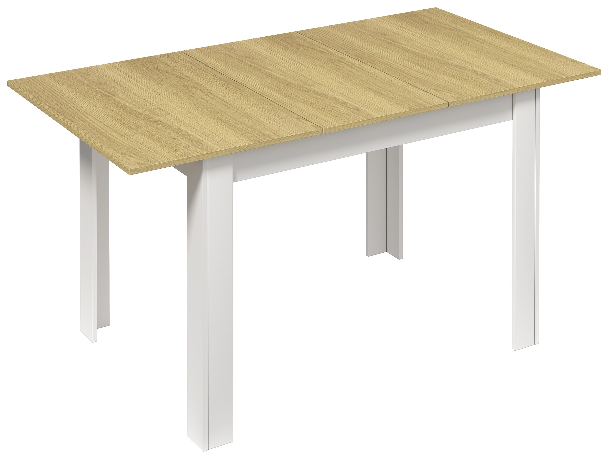 VCM VCM Esstisch ausziehbar, Holz K&uuml;chentisch 120-160 cm, kompakter Speisetisch f&uuml;r K&uuml;che & Essbereich, Tisch Pesoli - Bild 1