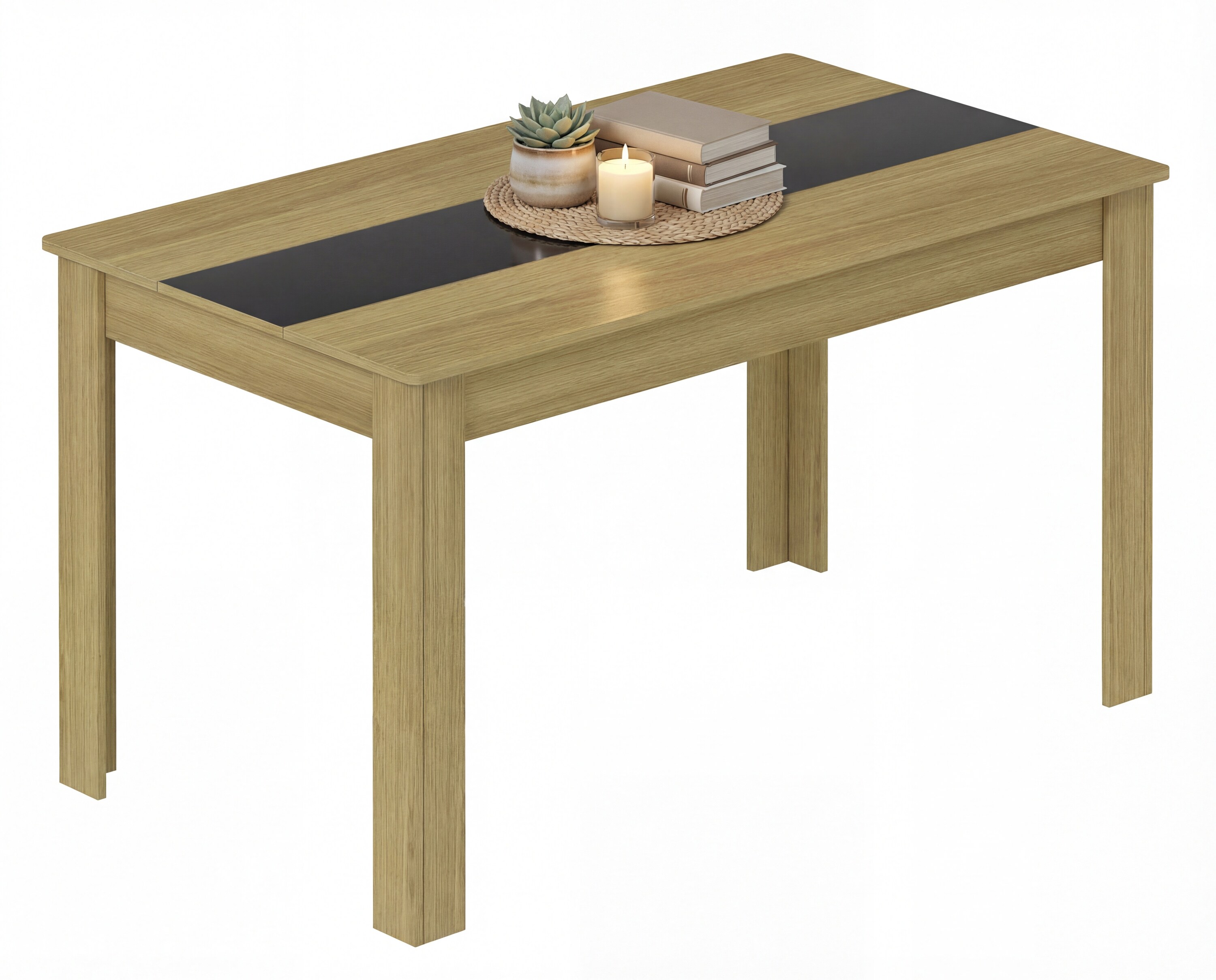 VCM VCM Esstisch, Holzwerkstoff K&uuml;chentisch H. 75 x B. 115 x T. 80 cm, kompakter Speisetisch f&uuml;r K&uuml;che & Essbereich, Tisch Disalo - Bild 1