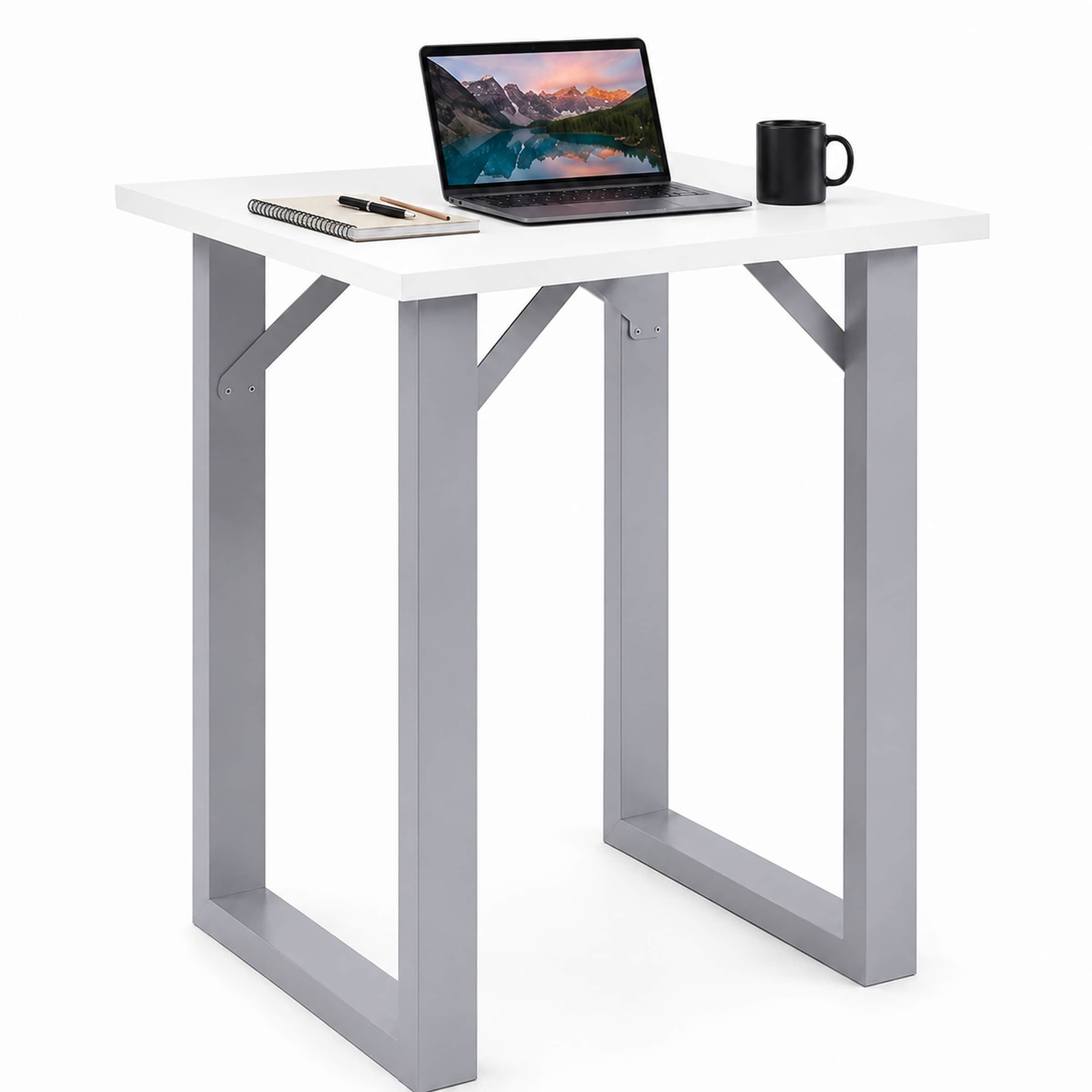 VCM Bartisch 80x50 cm, Tresen, Stehtisch, hoher Tisch, Bartresen, Hochtisch - Xona - Bild 1