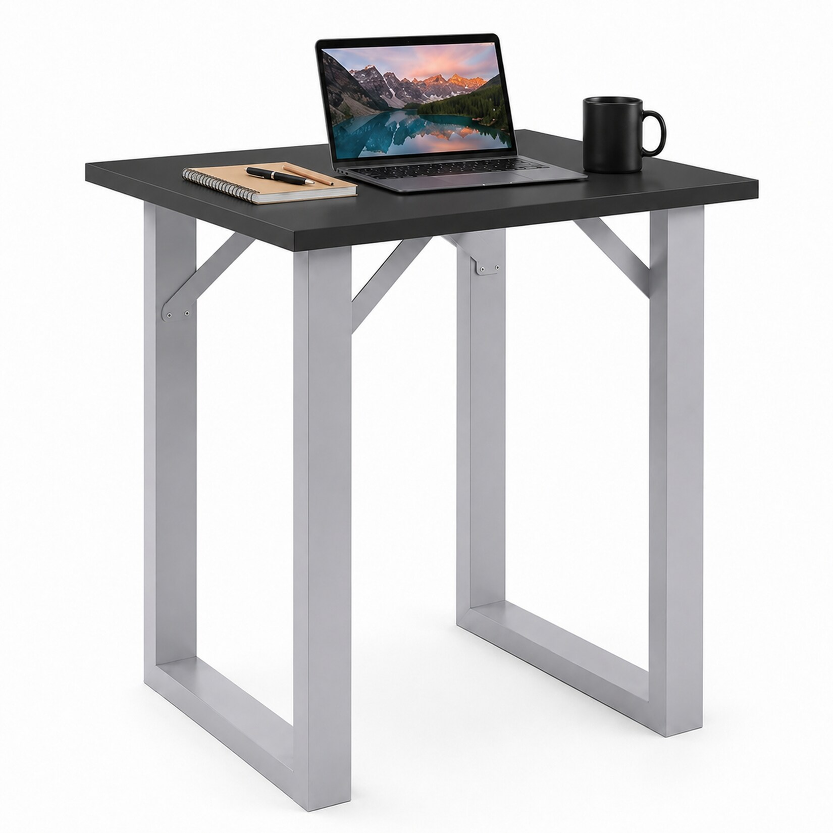 VCM Bartisch 80x50 cm, Tresen, Stehtisch, hoher Tisch, Bartresen, Hochtisch - Xona