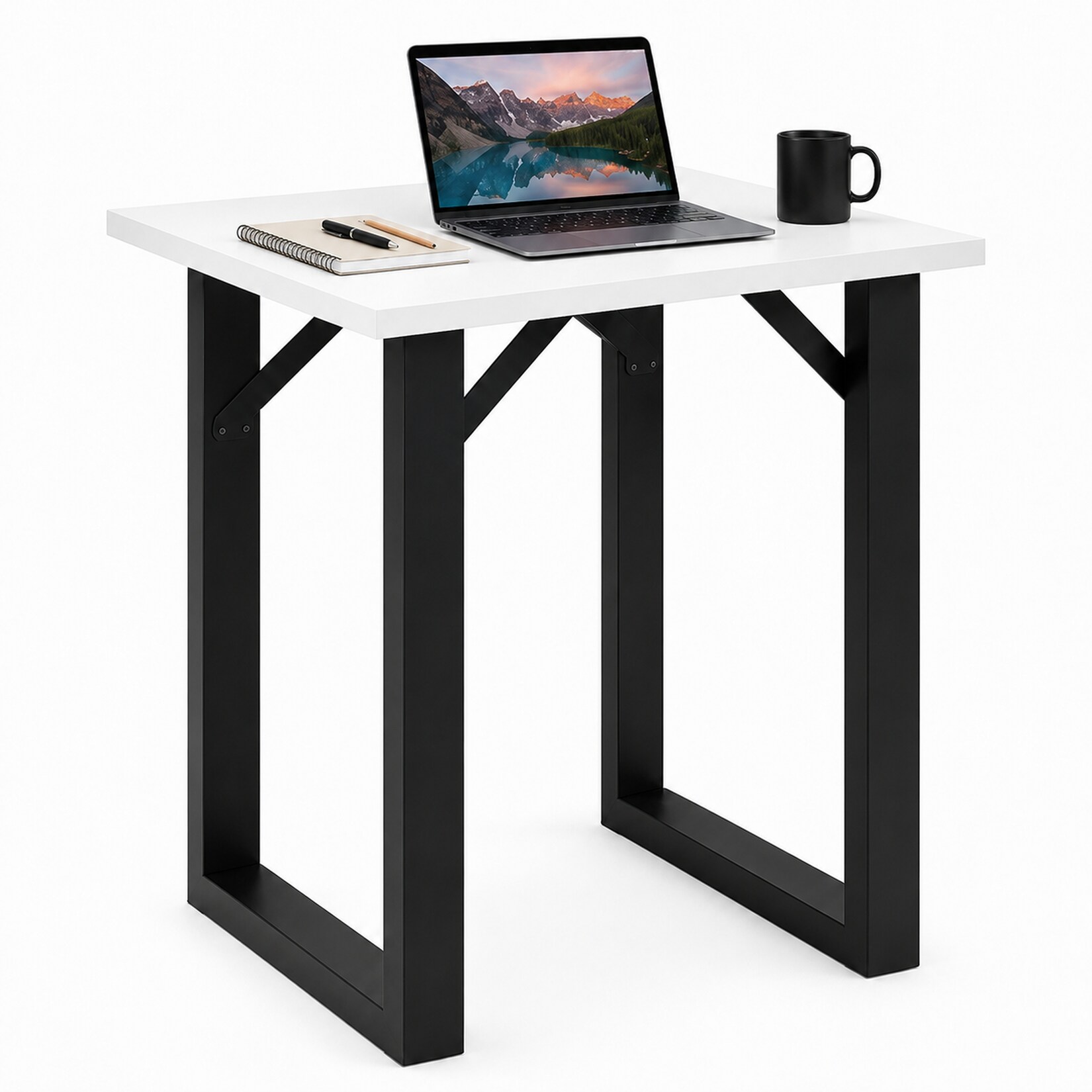 VCM Bartisch 80x50 cm, Tresen, Stehtisch, hoher Tisch, Bartresen, Hochtisch - Xona