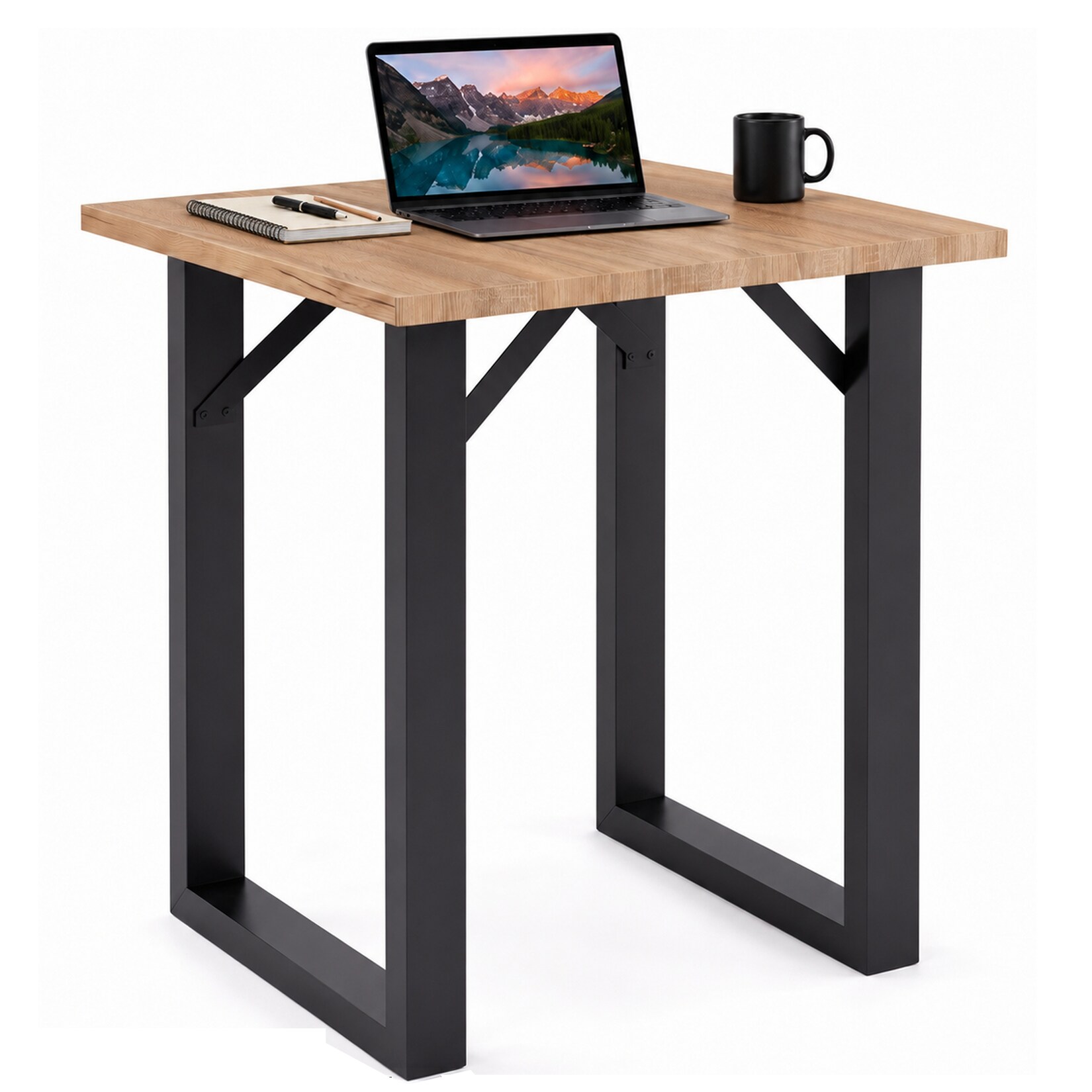 VCM Bartisch 80x80 cm, Tresen, Stehtisch, hoher Tisch, Bartresen, Hochtisch - Xona