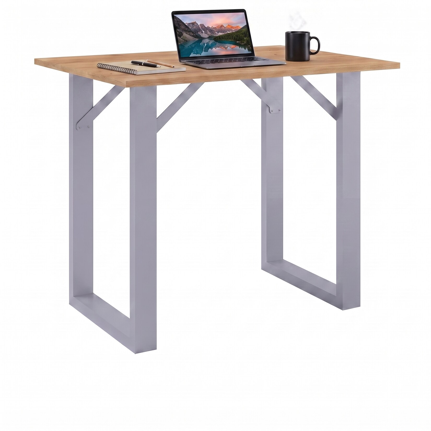 VCM Bartisch 138x80 cm, Tresen, Stehtisch, hoher Tisch, Bartresen, Hochtisch - Xona