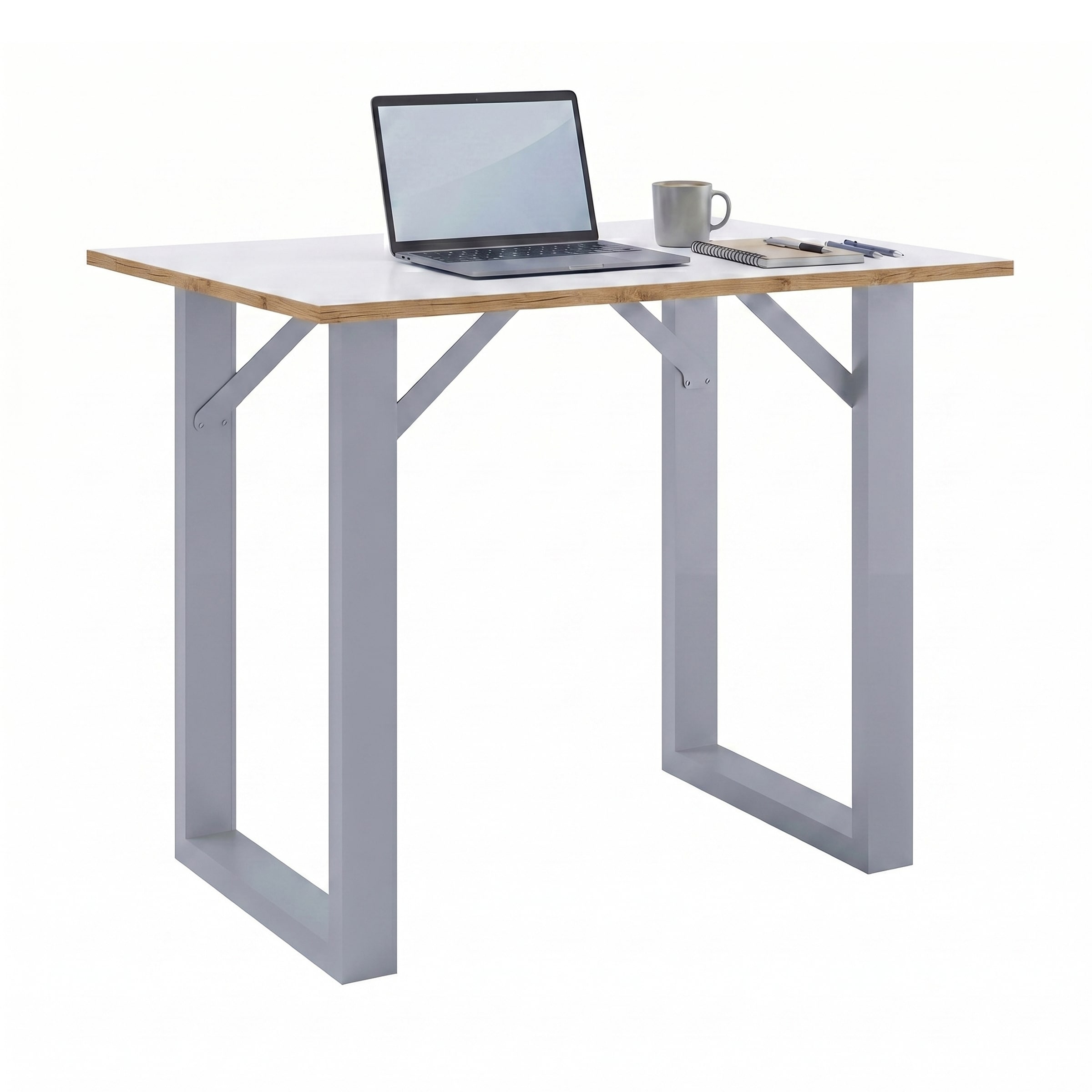 VCM Bartisch, Stehtisch und Meetingtisch, 110 x 80 x 102 cm, Hochtisch f&uuml;r K&uuml;che, B&uuml;ro und Lounge - Salia - Bild 1