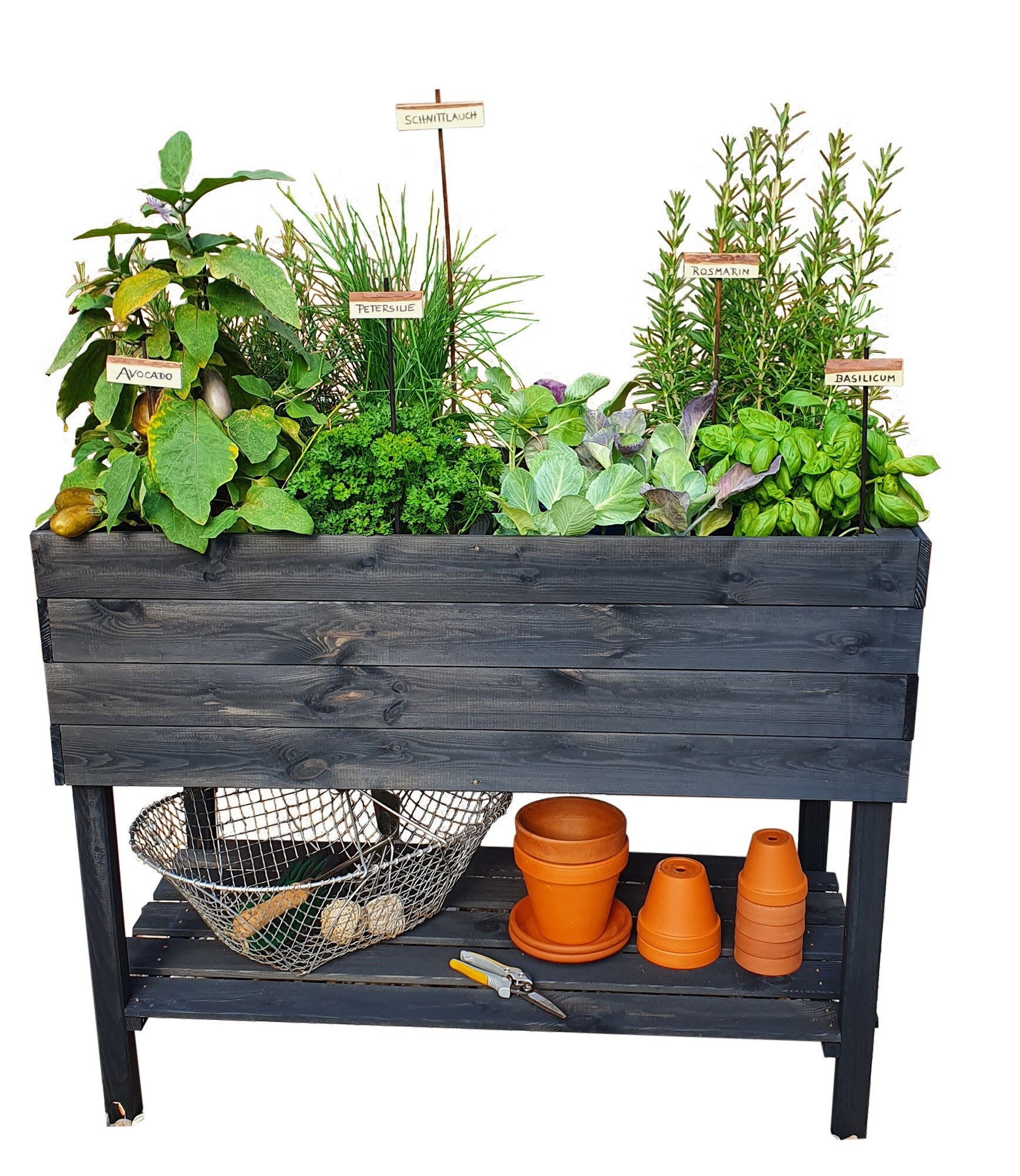 Promadino Balkon-Kr&auml;uterbeet auf Beinen - Bild 1