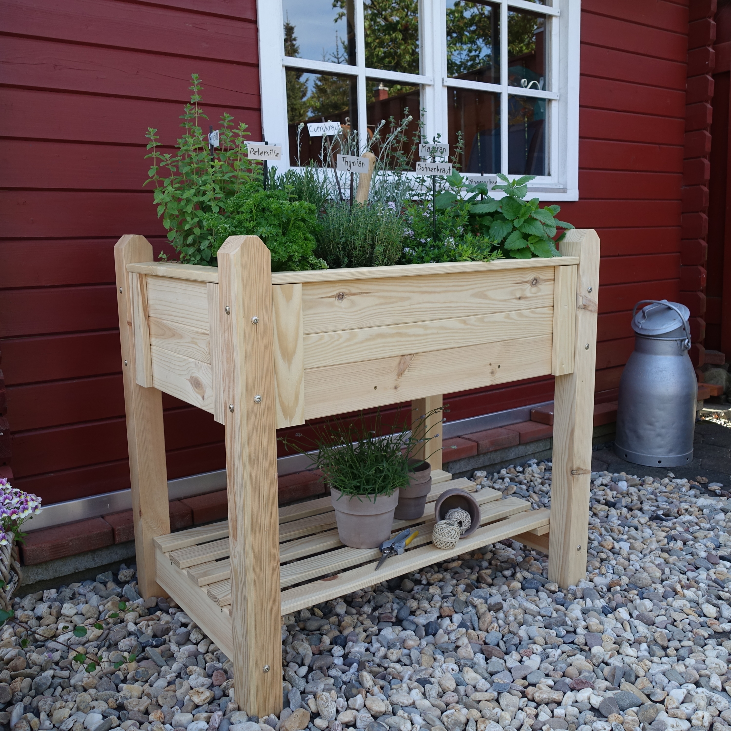 Promadino Kr&auml;uterbeet klein natur - Bild 1