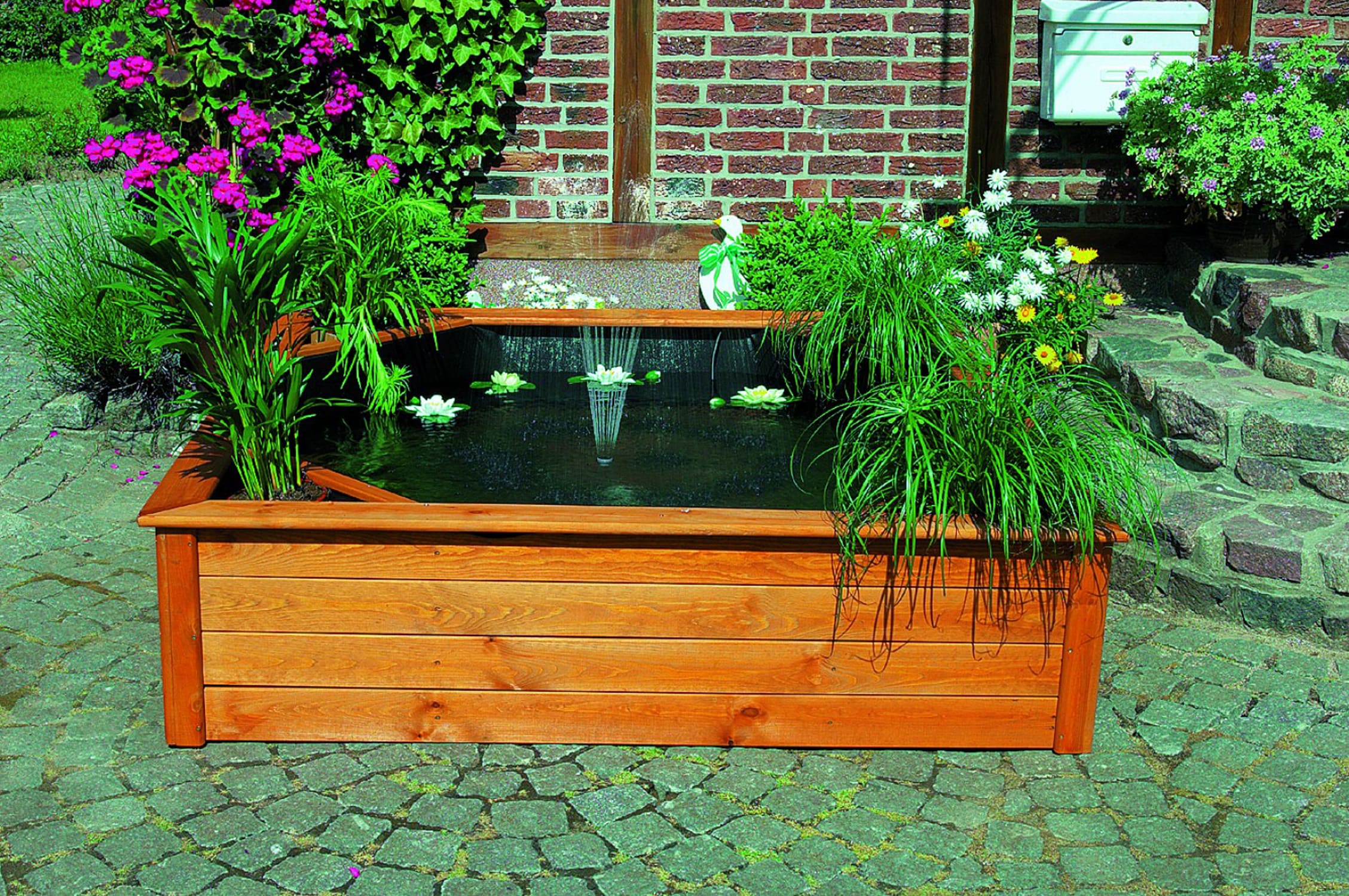 Promadino Hochteich mit 4 seitlichen Pflanzzonen - Bild 1