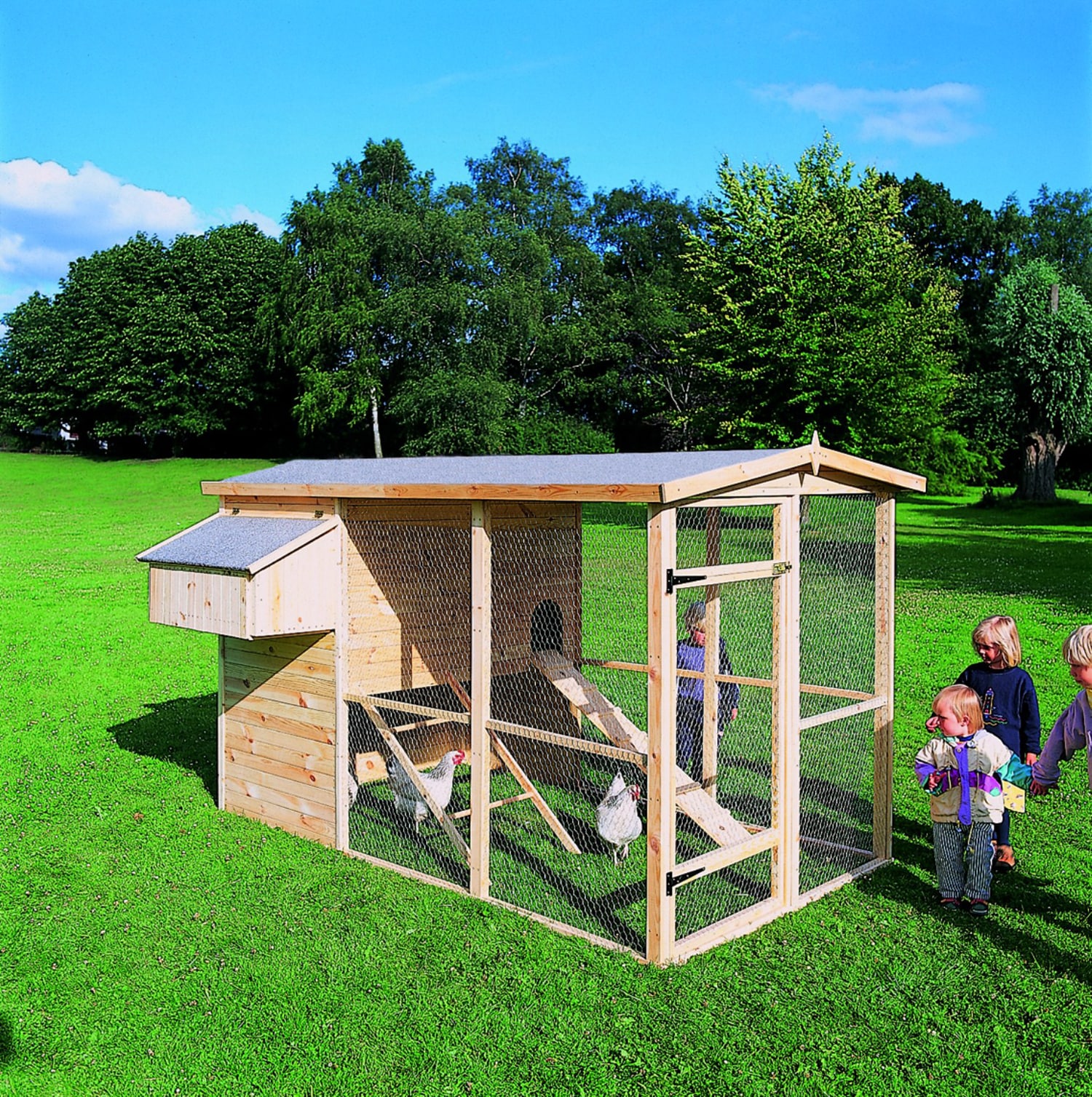 Promadino H&uuml;hnerstall gro&szlig; - Bild 1