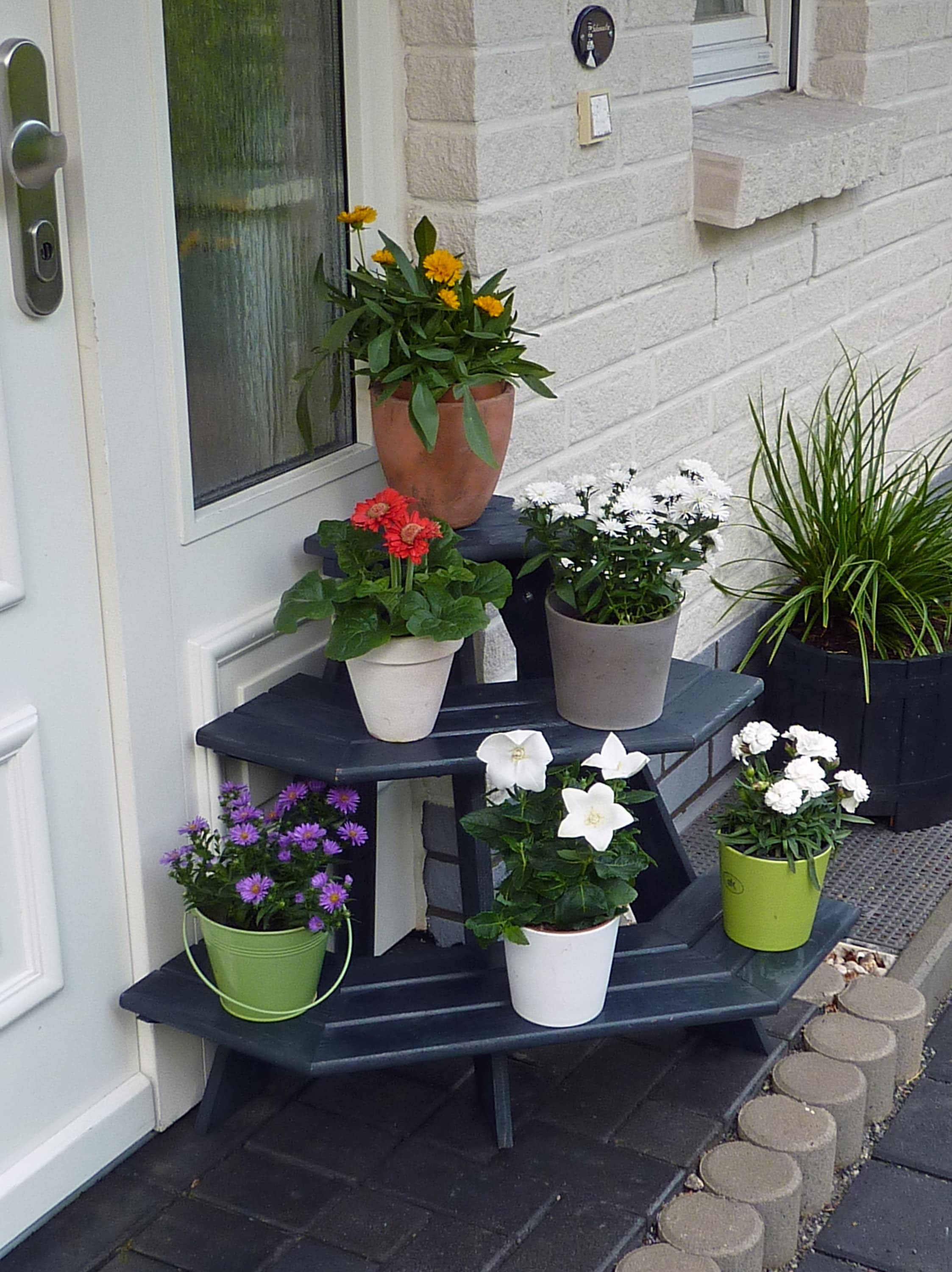 Promadino Blumentreppe "Anja" Eckelement - Bild 1