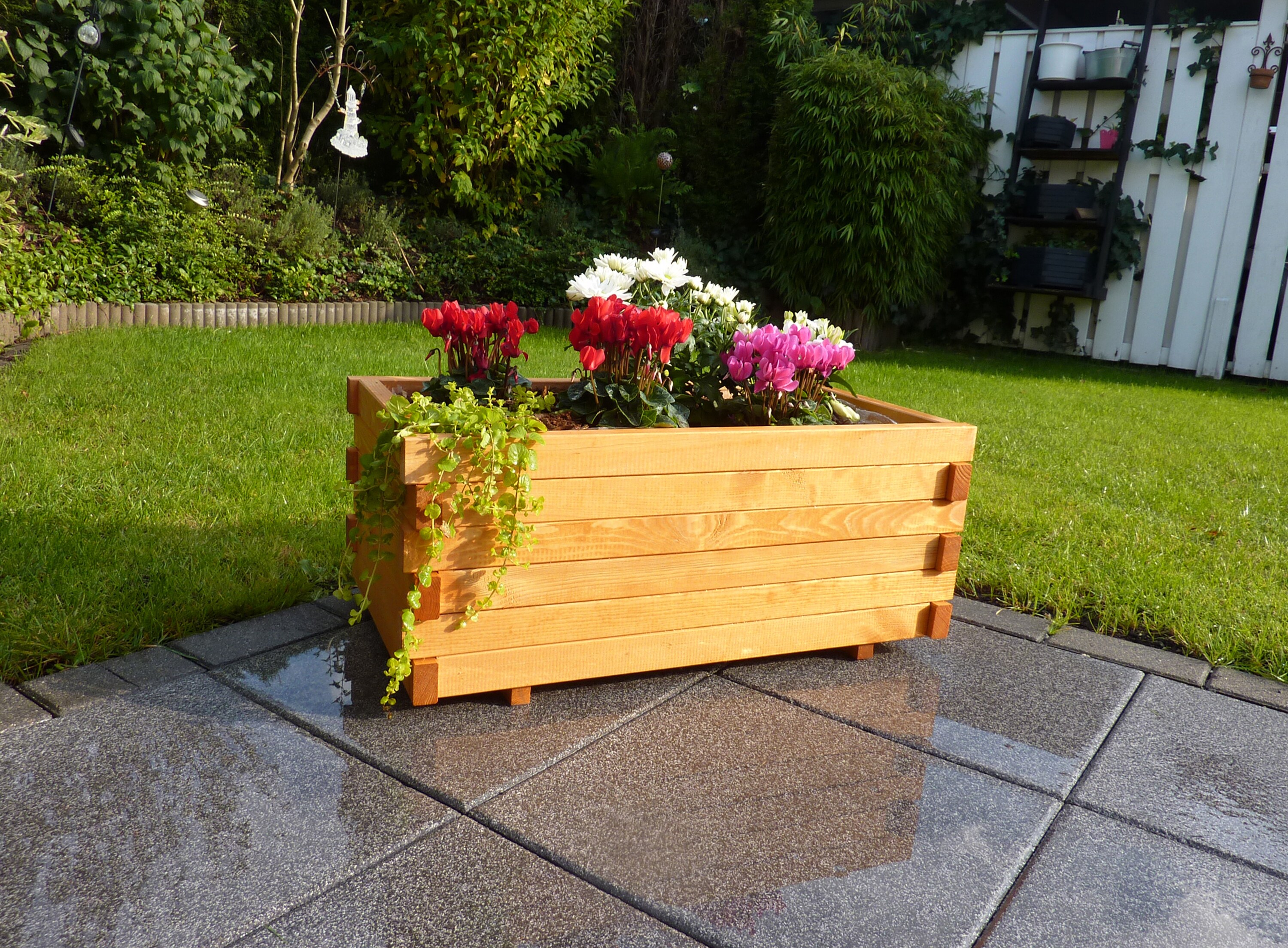 Promadino Pflanzkasten "Lucca" mit Pflanzfolie - Bild 1