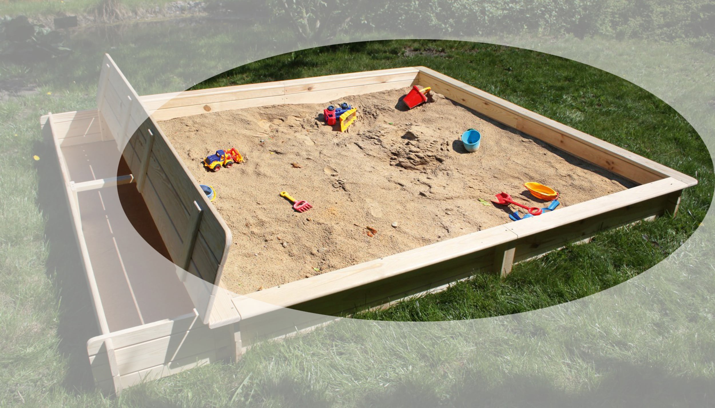 Promadino Sandkasten "Yanick" - Bild 1