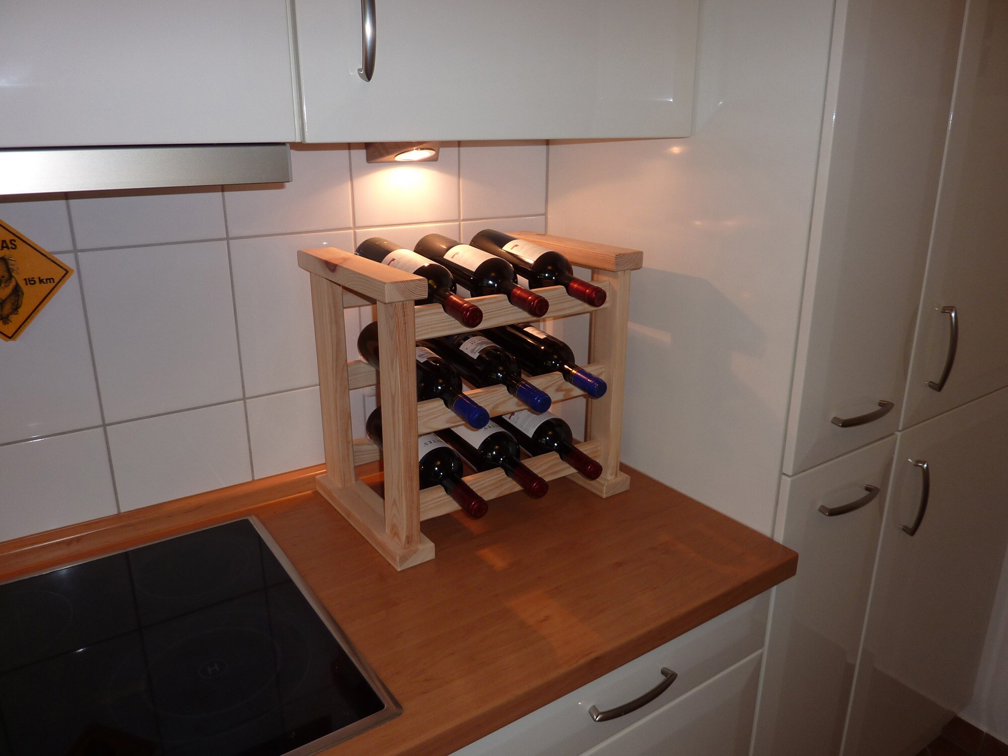 Promadino K&uuml;chenweinregal "Bordeaux" - Bild 1