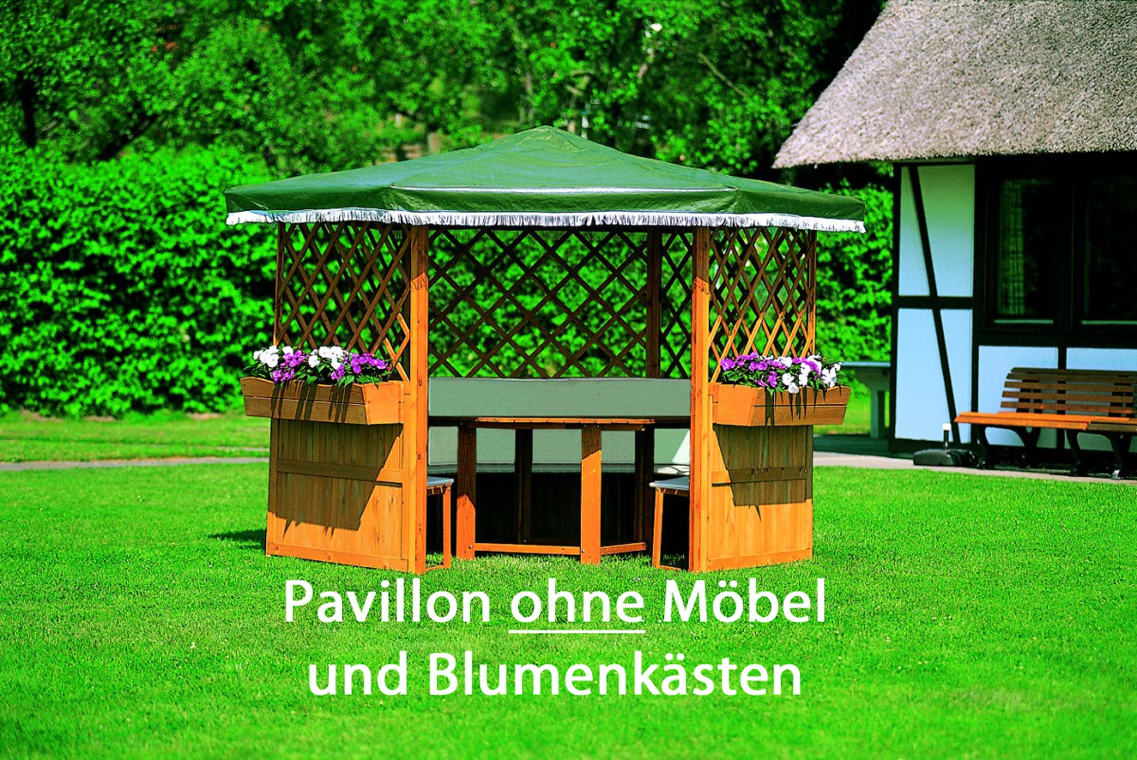 Promadino Pavillon "Marburg" Standard ohne M&ouml;bel - Bild 1