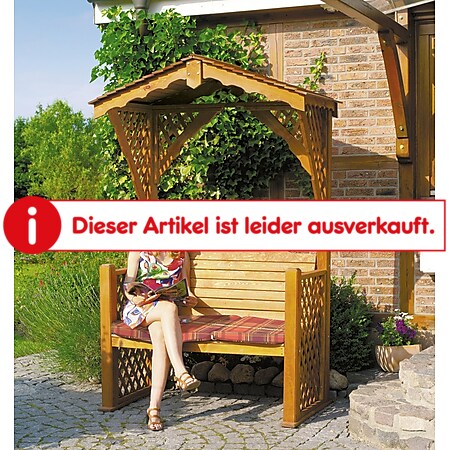 Promadino Gartenlaube "Starnberg" mit Sitzauflage - Bild 1