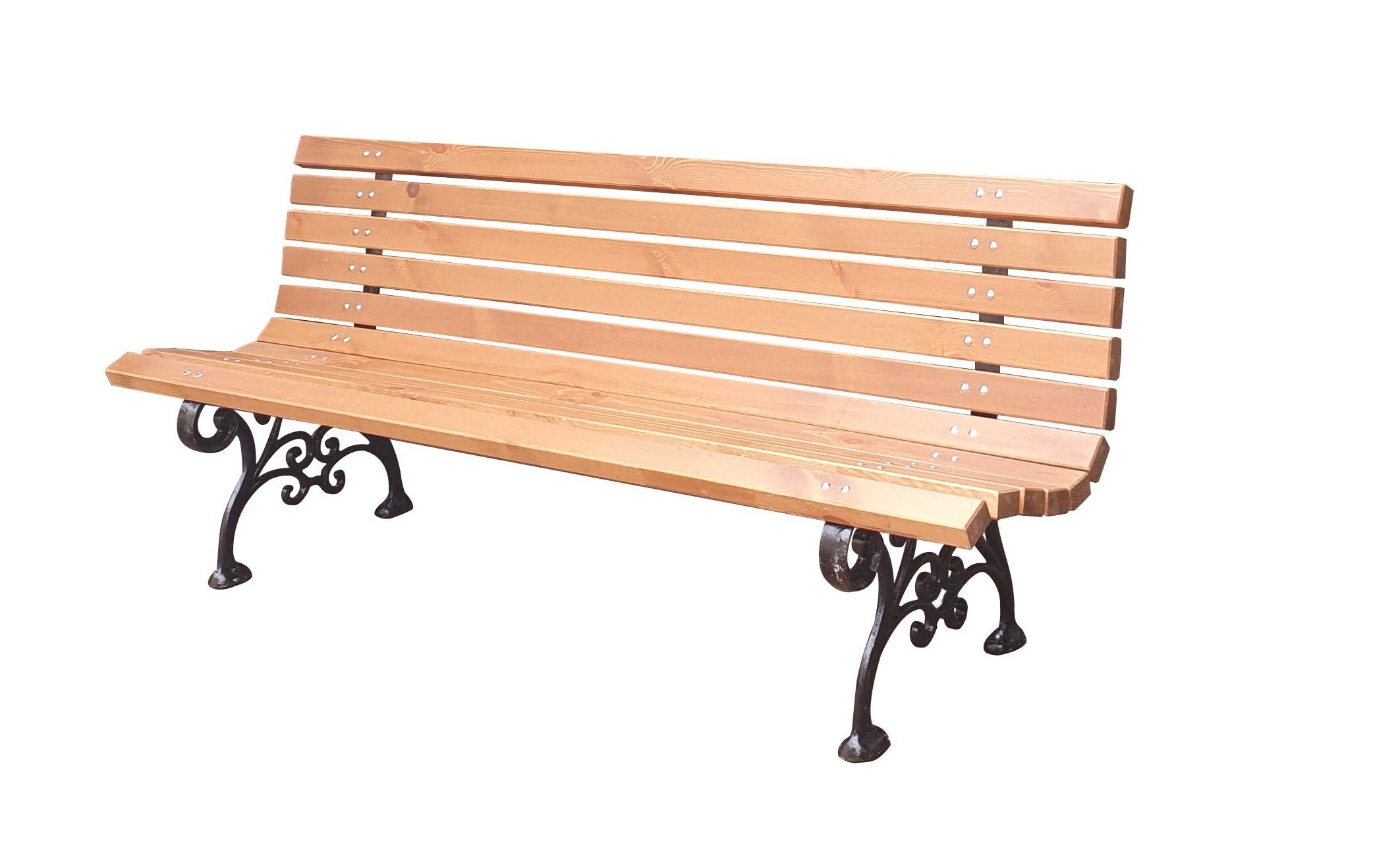 Promadino Parkbank "Graz", braun - Bild 1