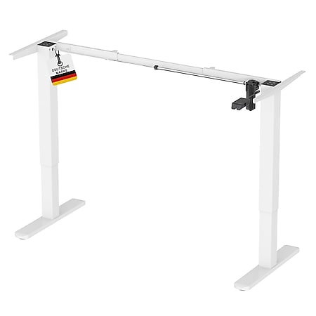 Albatros Schreibtisch-Gestell LIFT N3W, weiss, elektrisch höhenverstellbar - Bild 1