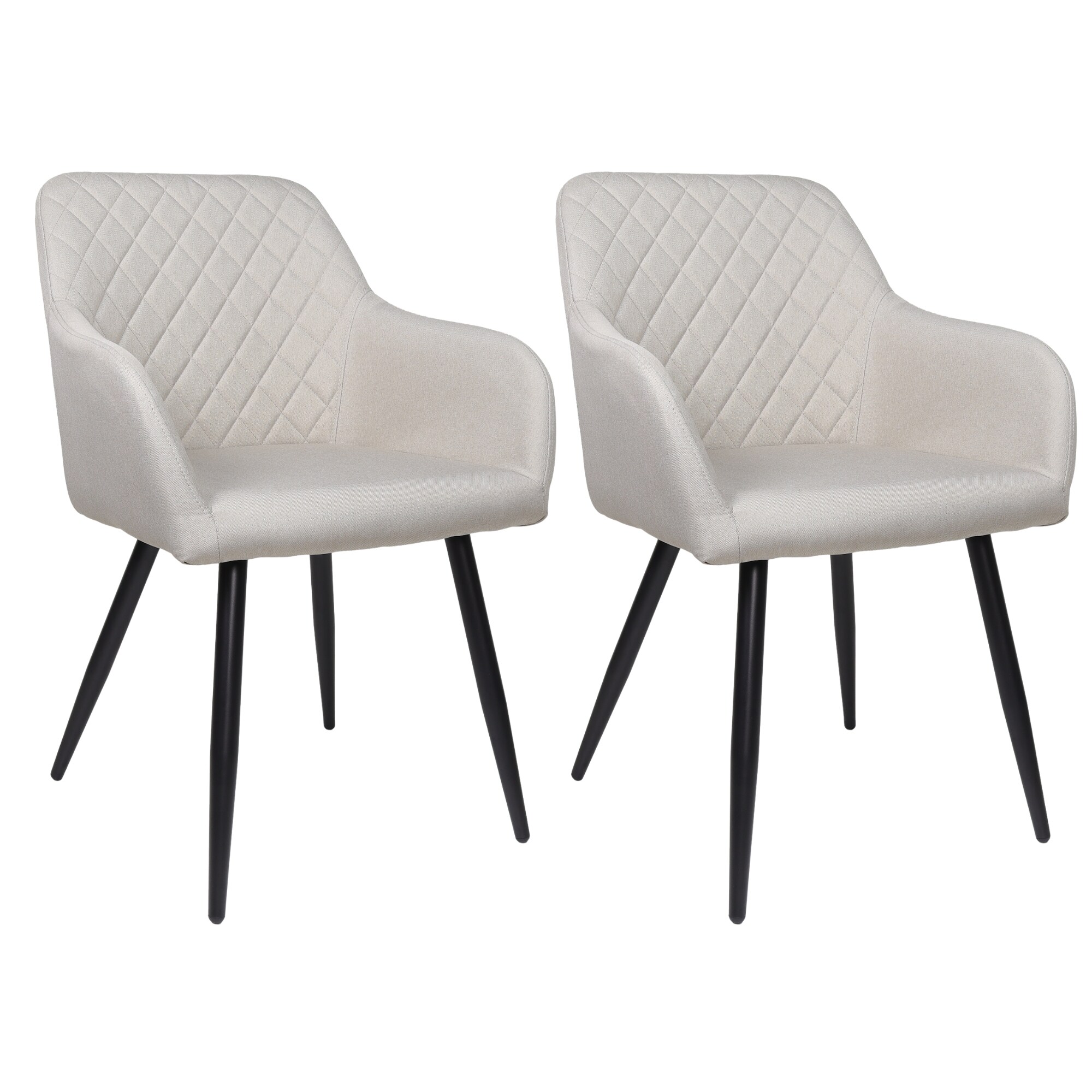 Albatros Esszimmerstuhl SILA, 2er Set, Beige - Bild 1