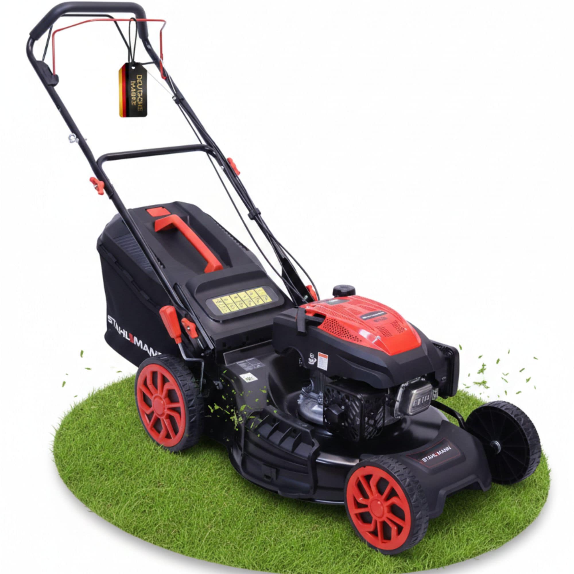 STAHLMANN Rasenm&auml;her Benzin mit Antrieb BR532 &ndash; 7,0PS (5,1kW) 224ccm mit Antrieb, 53cm Schnittbreite, Mulchen, Schnitth&ouml;henverstellung - Bild 1