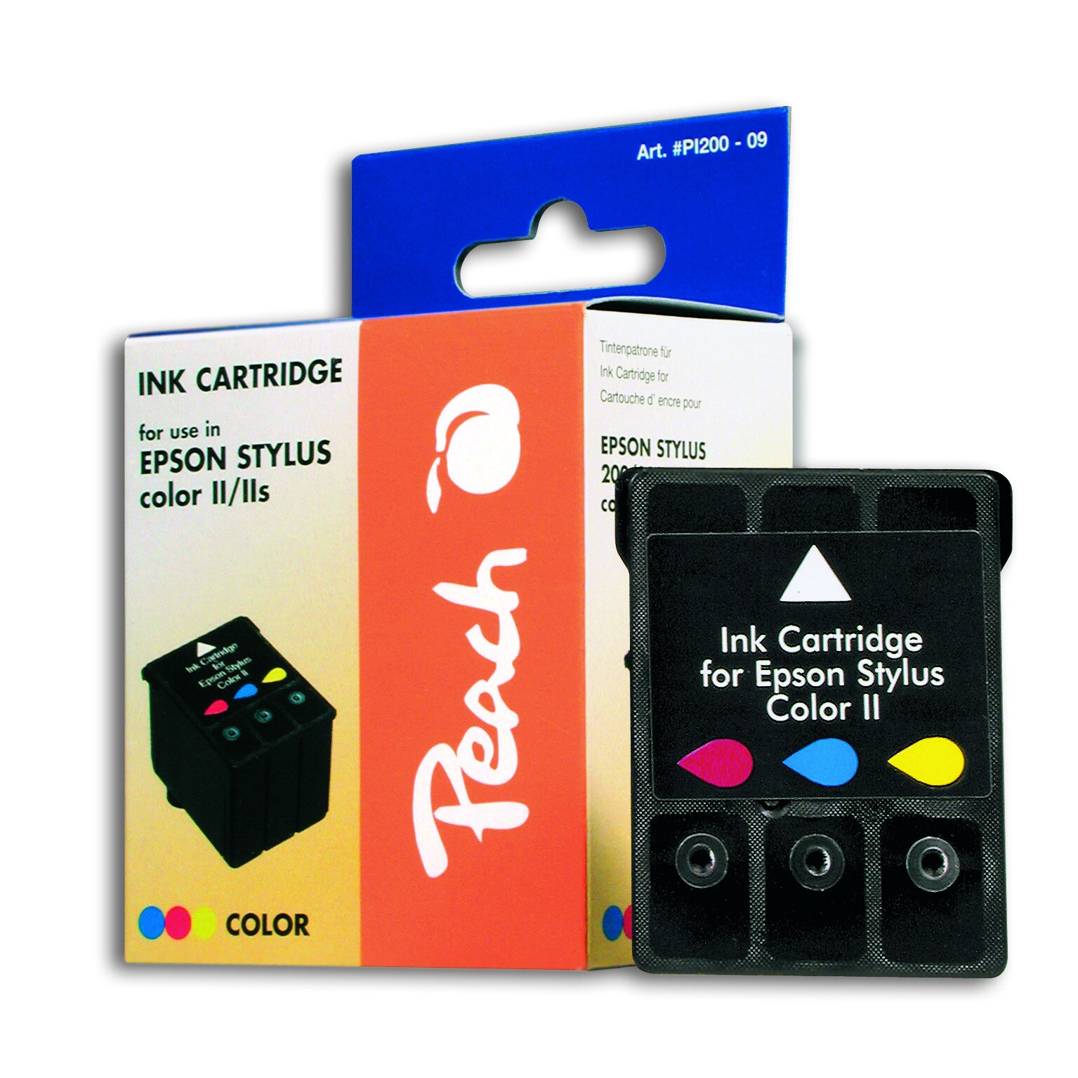Peach E020  Druckerpatrone col ersetzt Epson S020049 f&uuml;r z.B. Epson Machjet 1500 K, Epson Machjet 3000 C, Epson Machjet 3000 CU, Epson Machjet 3000 - Bild 1