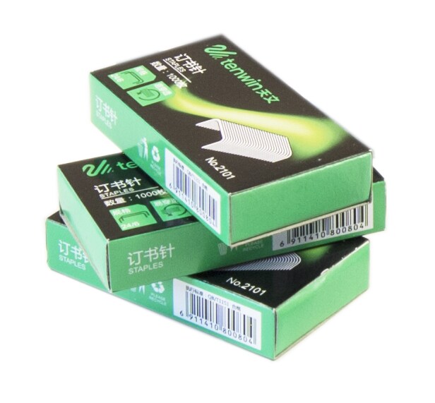 Peach Heftklammern, 10x 1000 St&uuml;ck - Bild 1