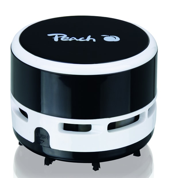 Peach Mini Tisch Staubsauger PA105 schwarz - Bild 1