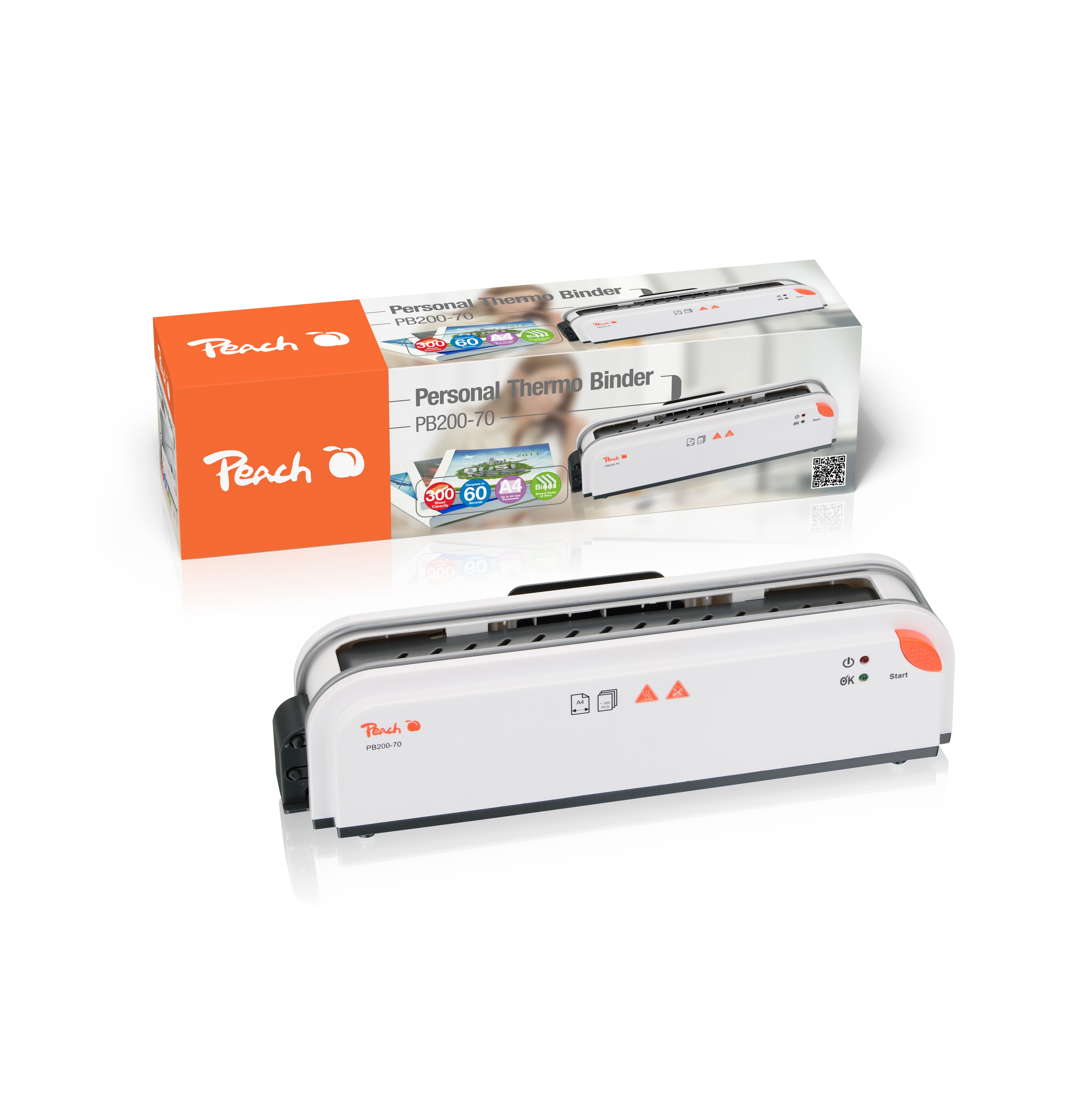 Peach A4 Thermobinder - PB200-70 - Bild 1