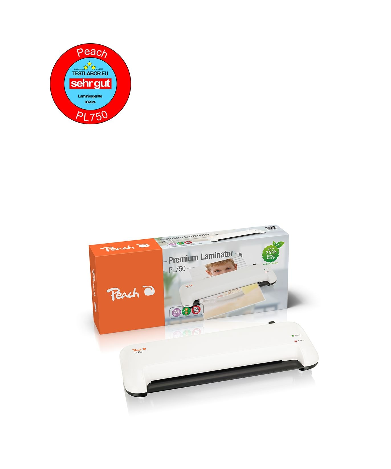 Peach Premium Laminator PL750, A4 - Bild 1